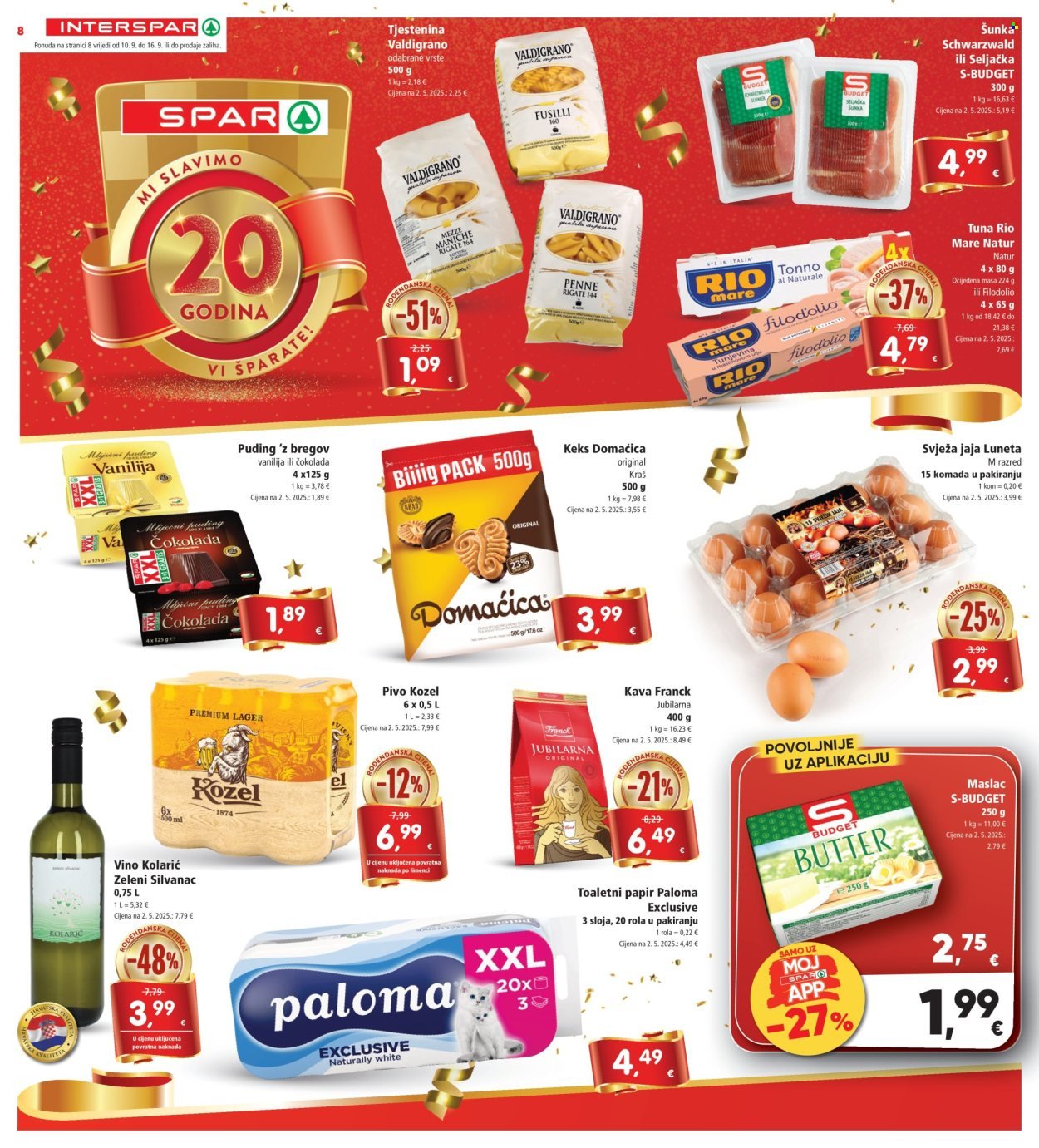 INTERSPAR katalog - Od srijede 10.09.2025.