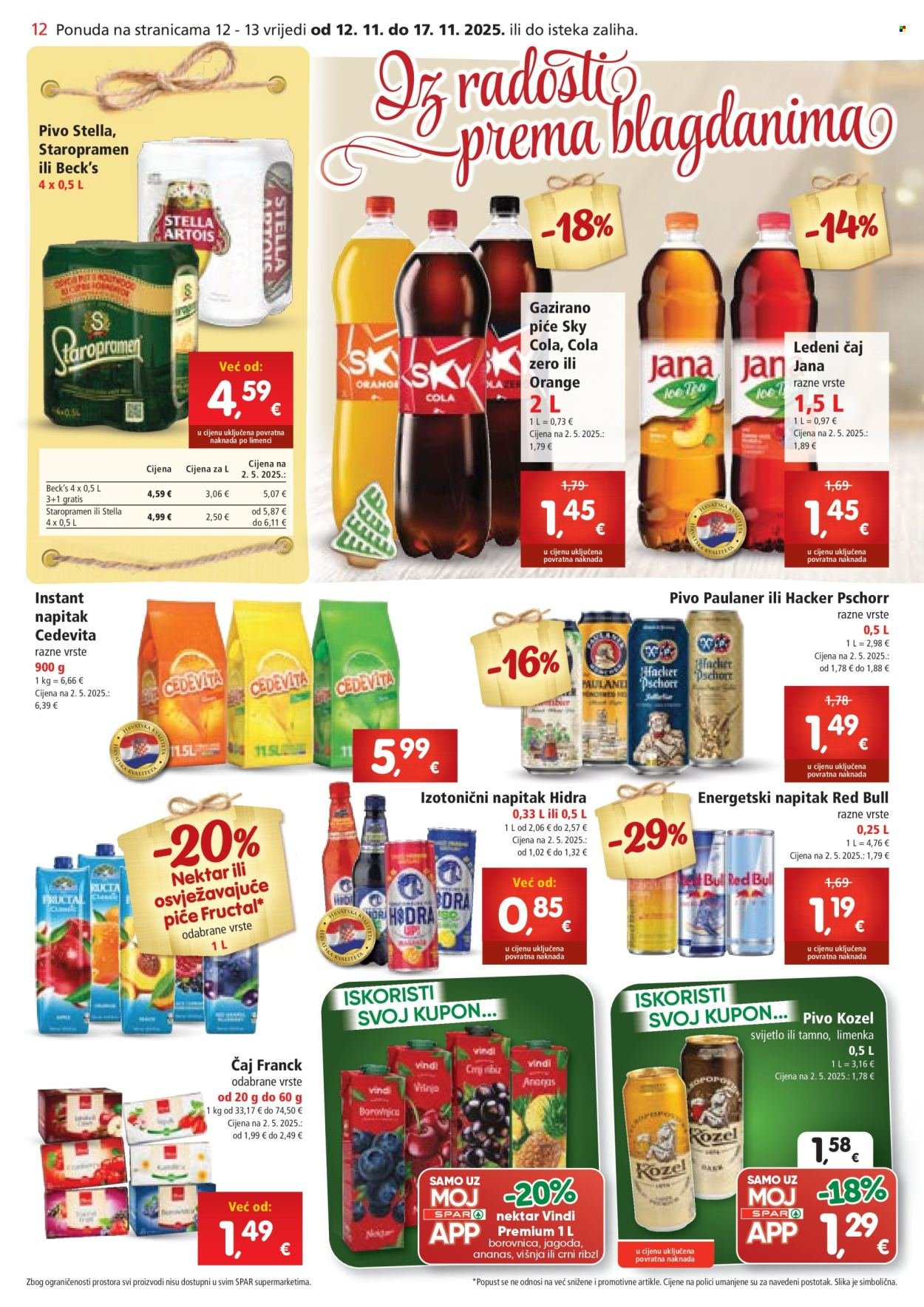 SPAR katalog - Od srijede 12.11.2025.
