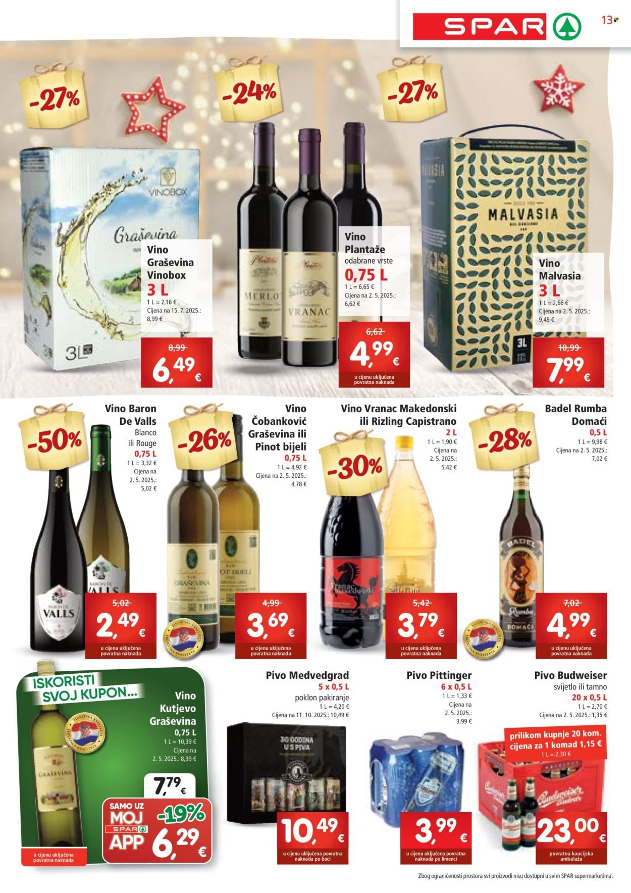 SPAR katalog - Od srijede 12.11.2025.