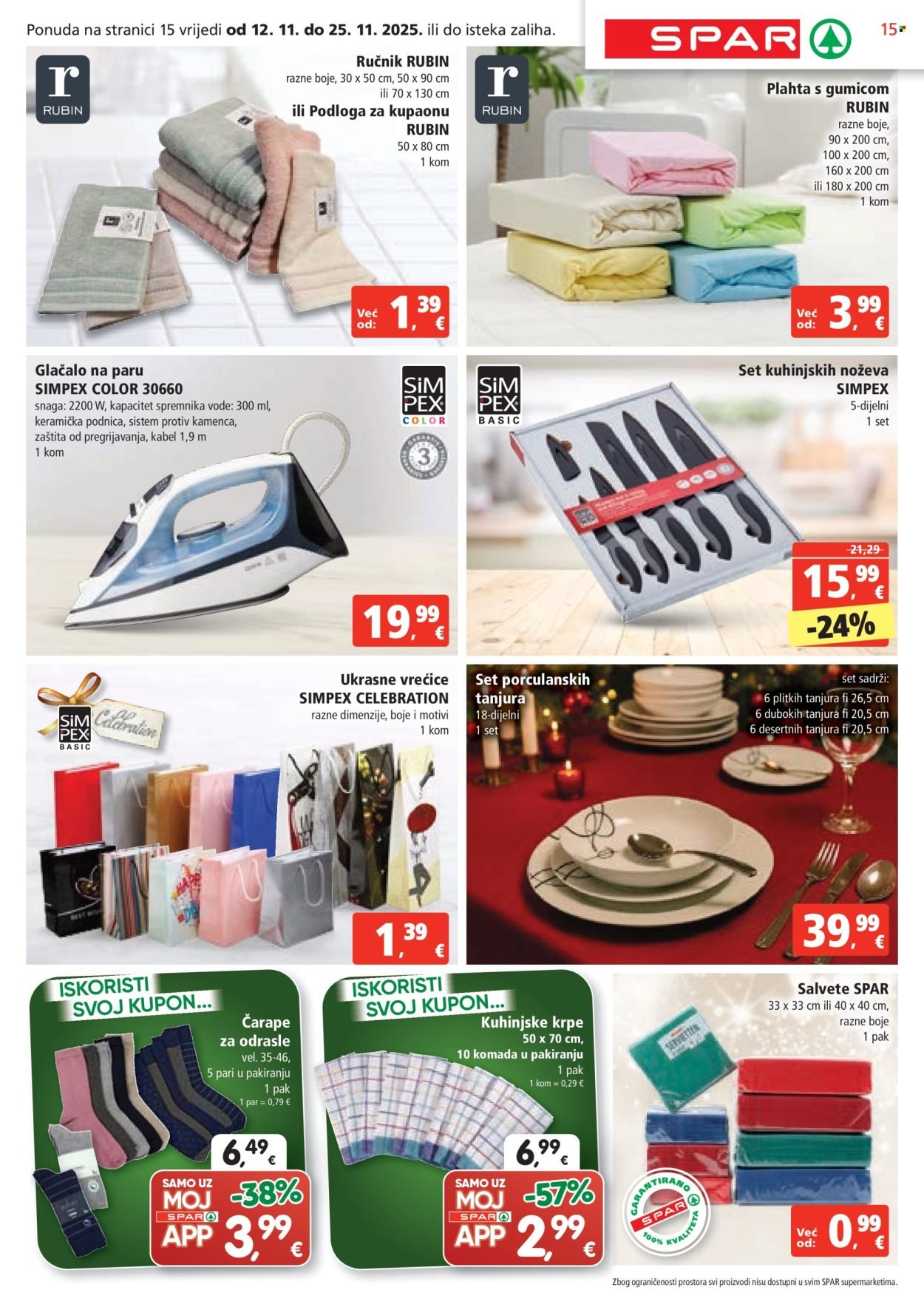 SPAR katalog - Od srijede 12.11.2025.