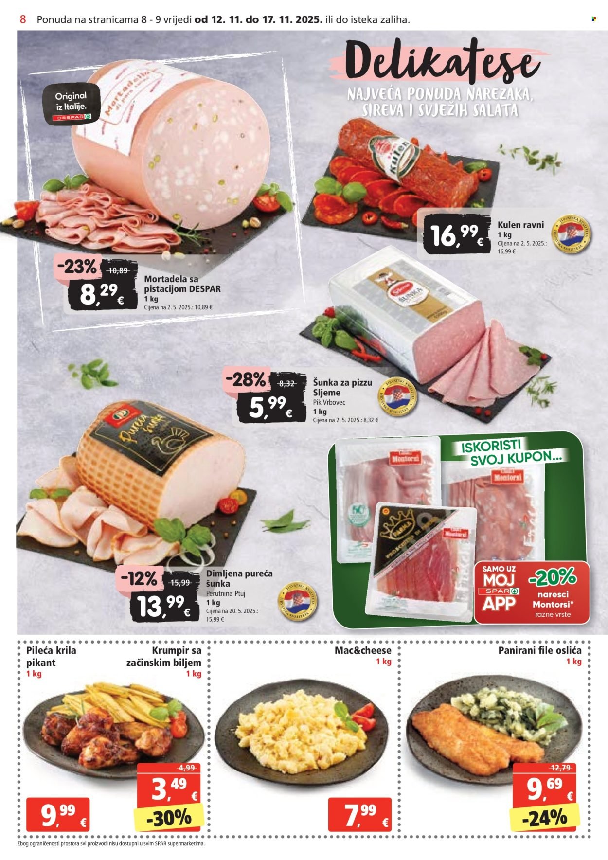 SPAR katalog - Od srijede 12.11.2025.
