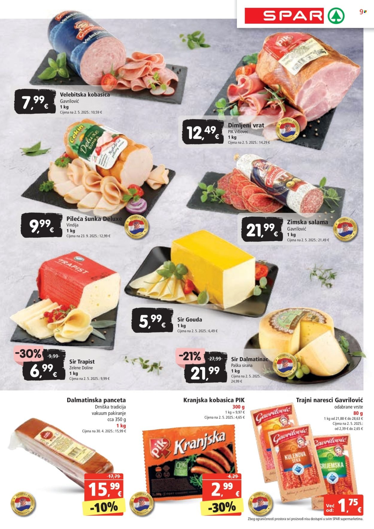 SPAR katalog - Od srijede 12.11.2025.