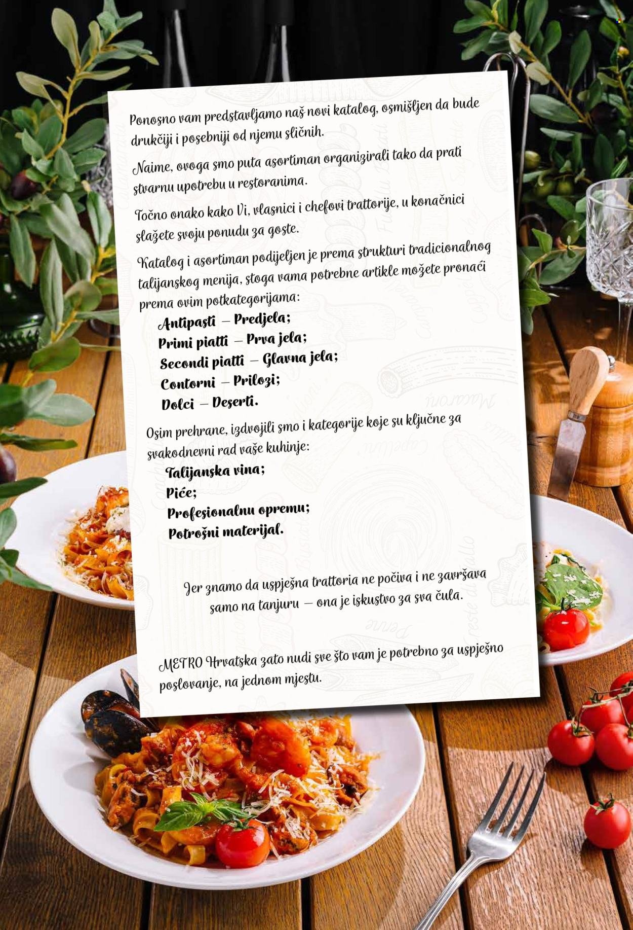 METRO katalog - Poslovna rješenja - Trattoria