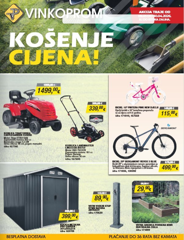VINKOPROM katalog - Od ponedeljka 09.03.2026.