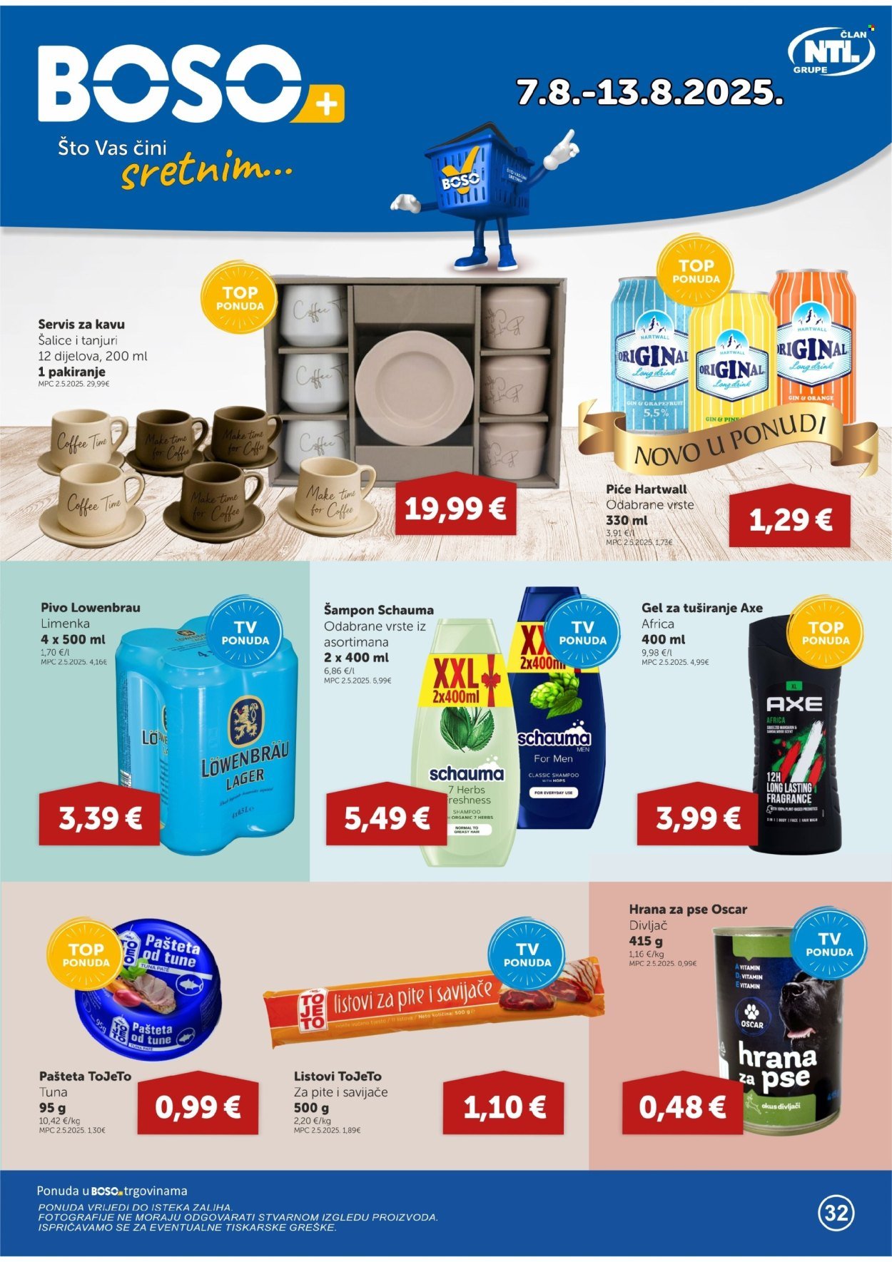 BOSO katalog - Od četvrtka 07.08.2025.