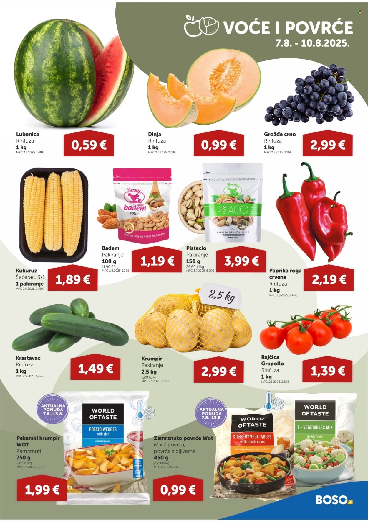 BOSO katalog - Od četvrtka 07.08.2025.