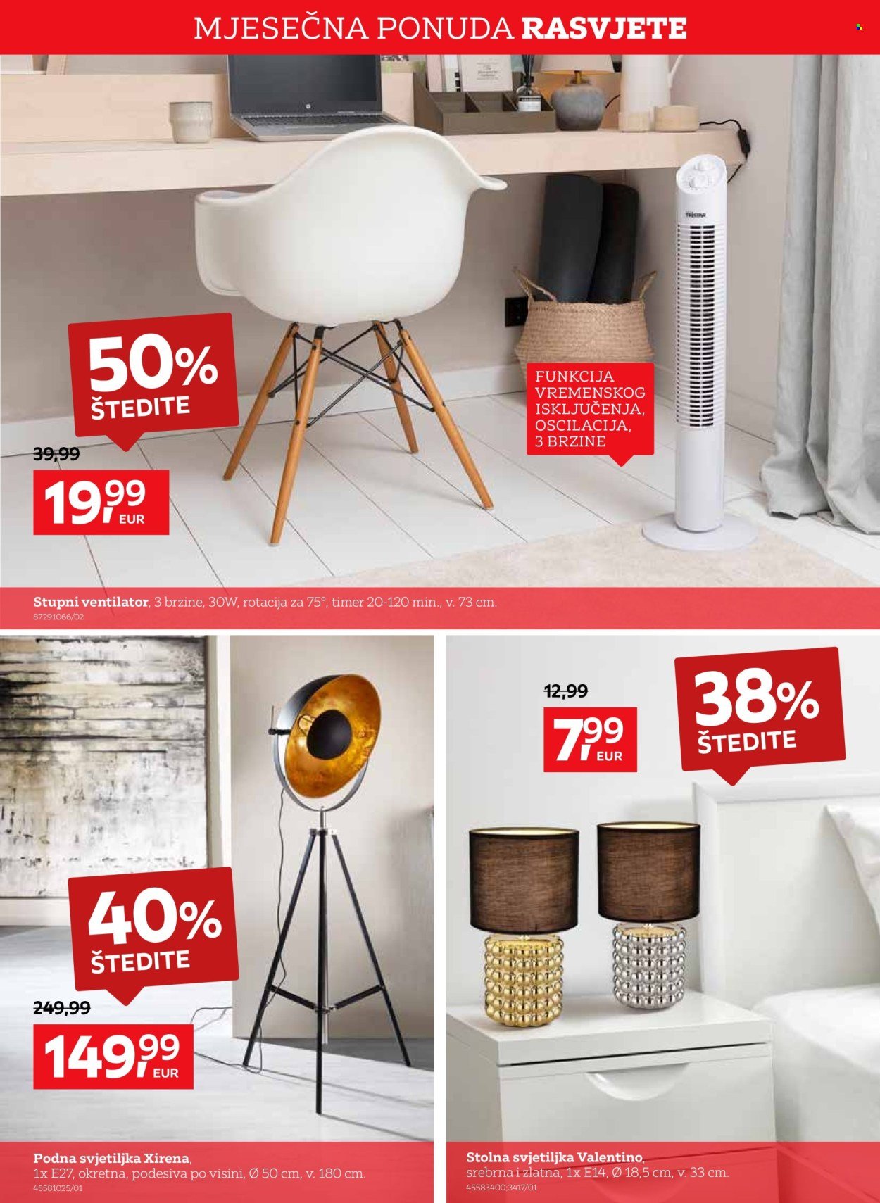 LESNINA katalog - Mjesečna ponuda rasvjete