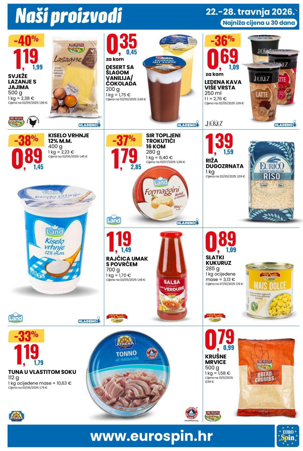 EUROSPIN katalog - Od srijede 22.04.2026.