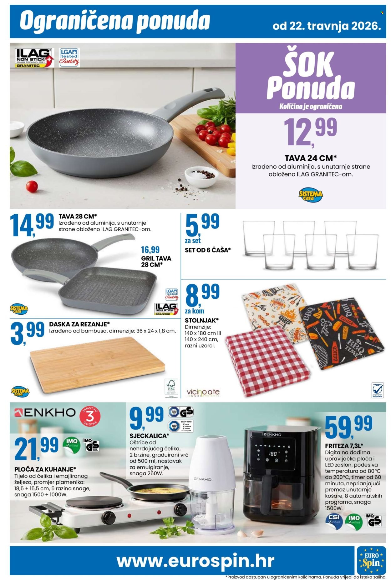 EUROSPIN katalog - Od srijede 22.04.2026.