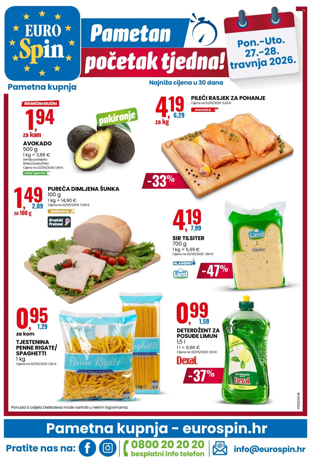 EUROSPIN katalog - Od srijede 22.04.2026.