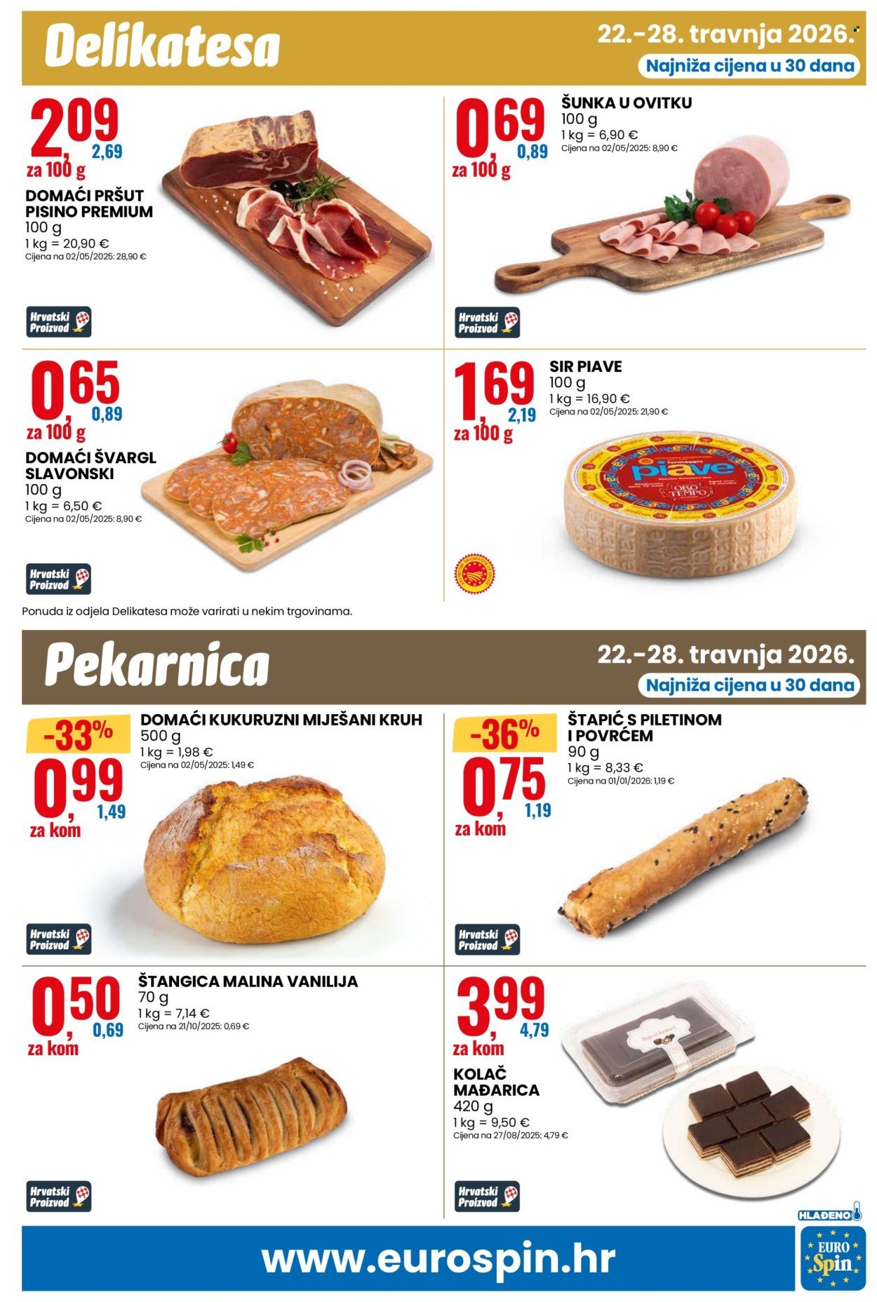 EUROSPIN katalog - Od srijede 22.04.2026.