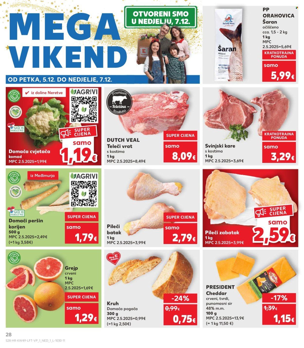 KAUFLAND katalog - Od srijede 03.12.2025.