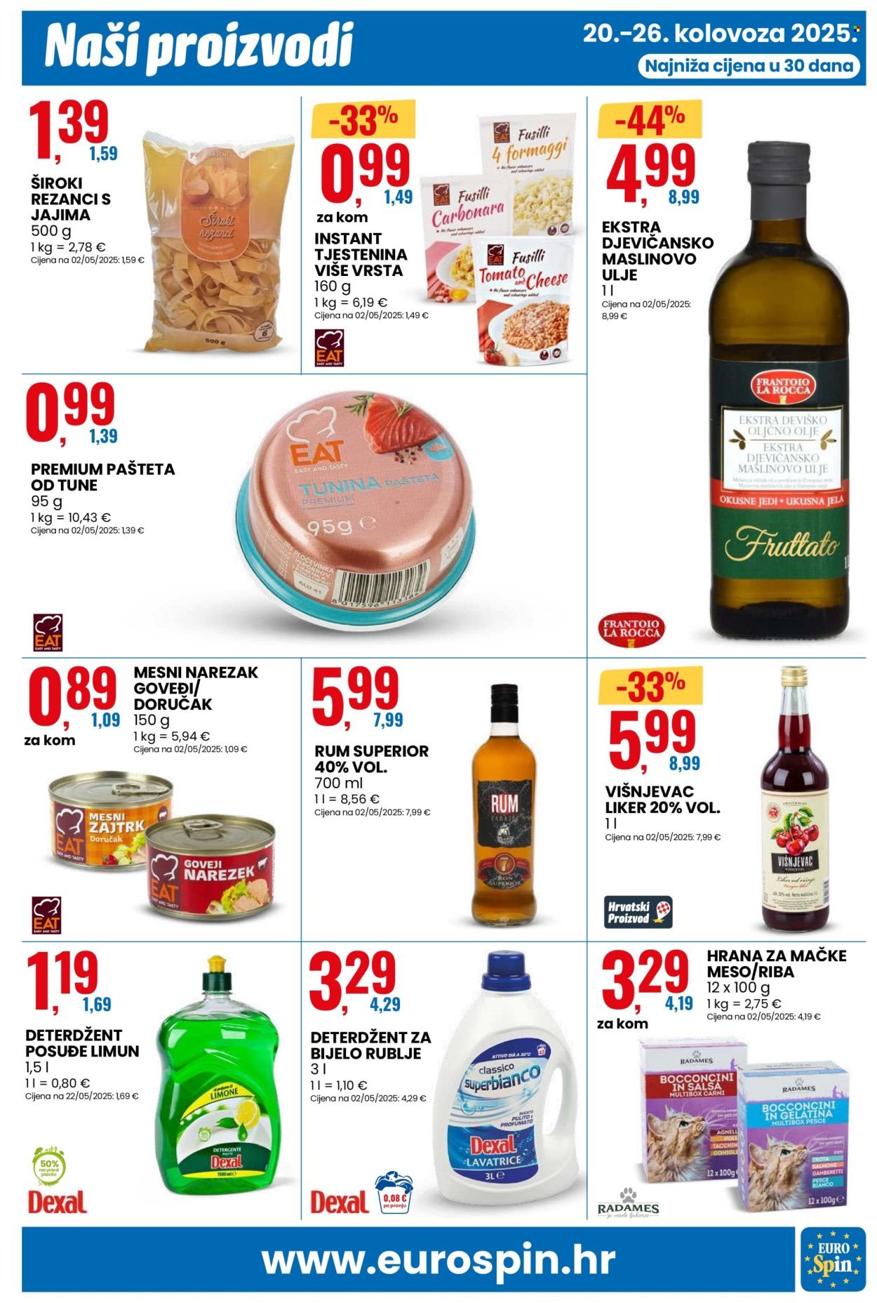 EUROSPIN katalog - Od srijede 20.08.2025.