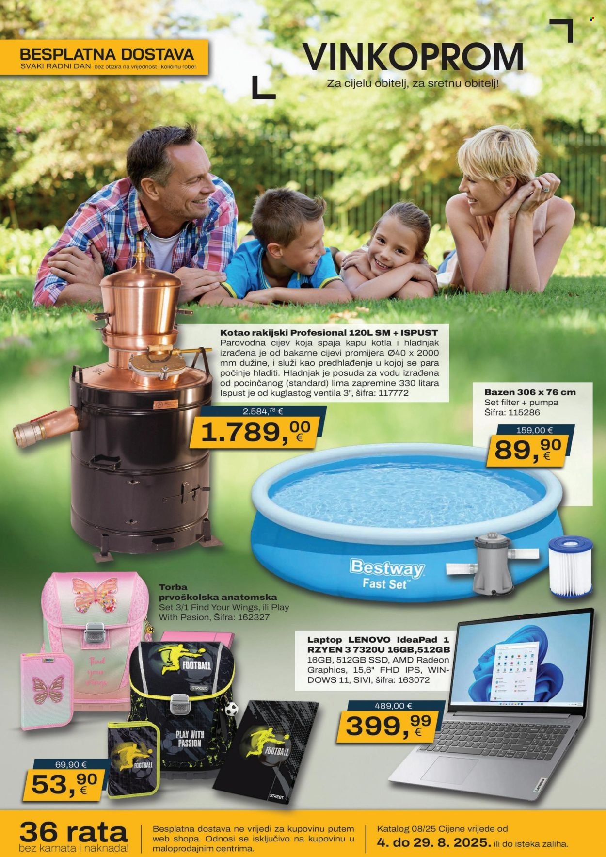 VINKOPROM katalog - Od ponedeljka 04.08.2025.