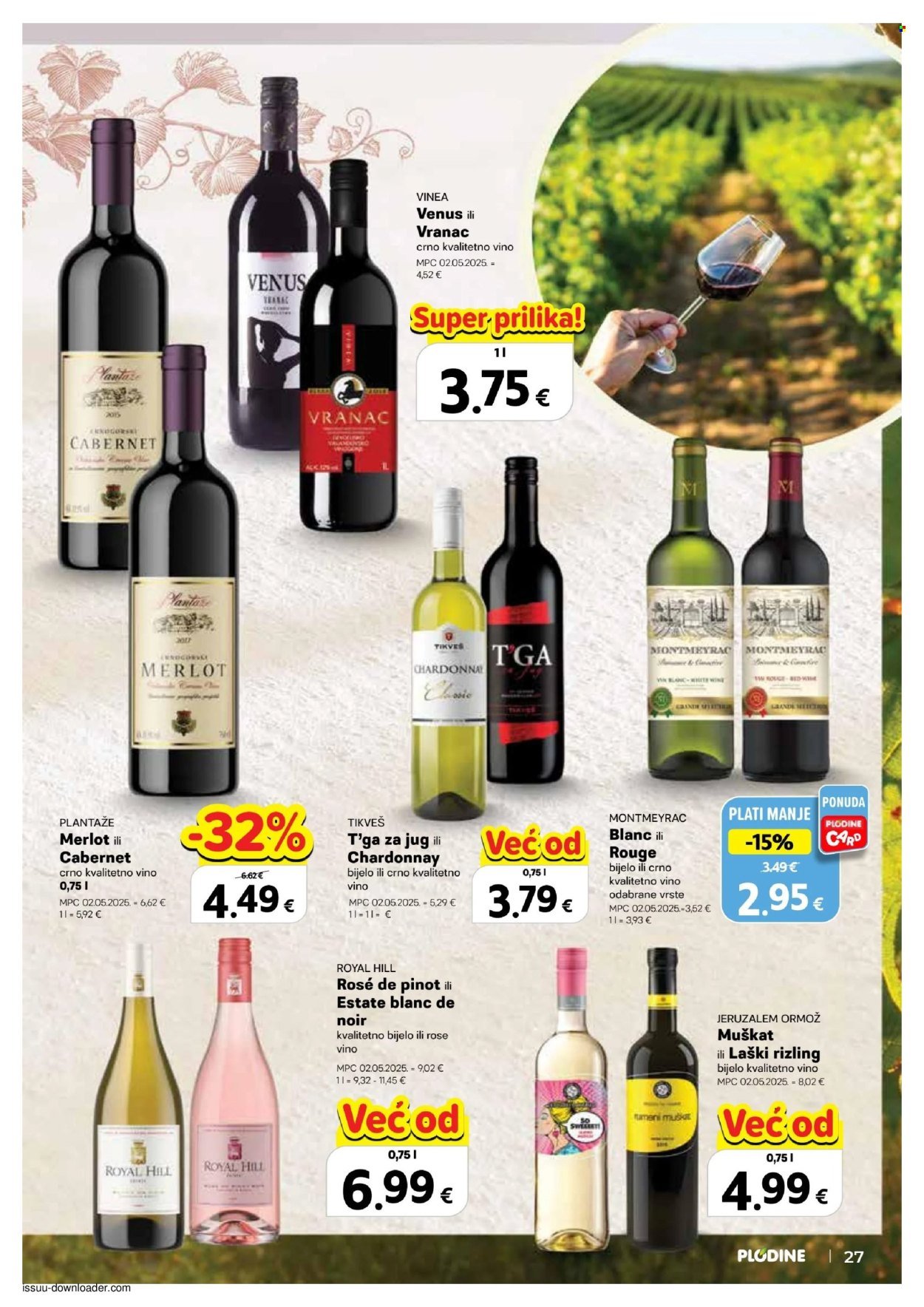 PLODINE katalog - Vinki putopis
