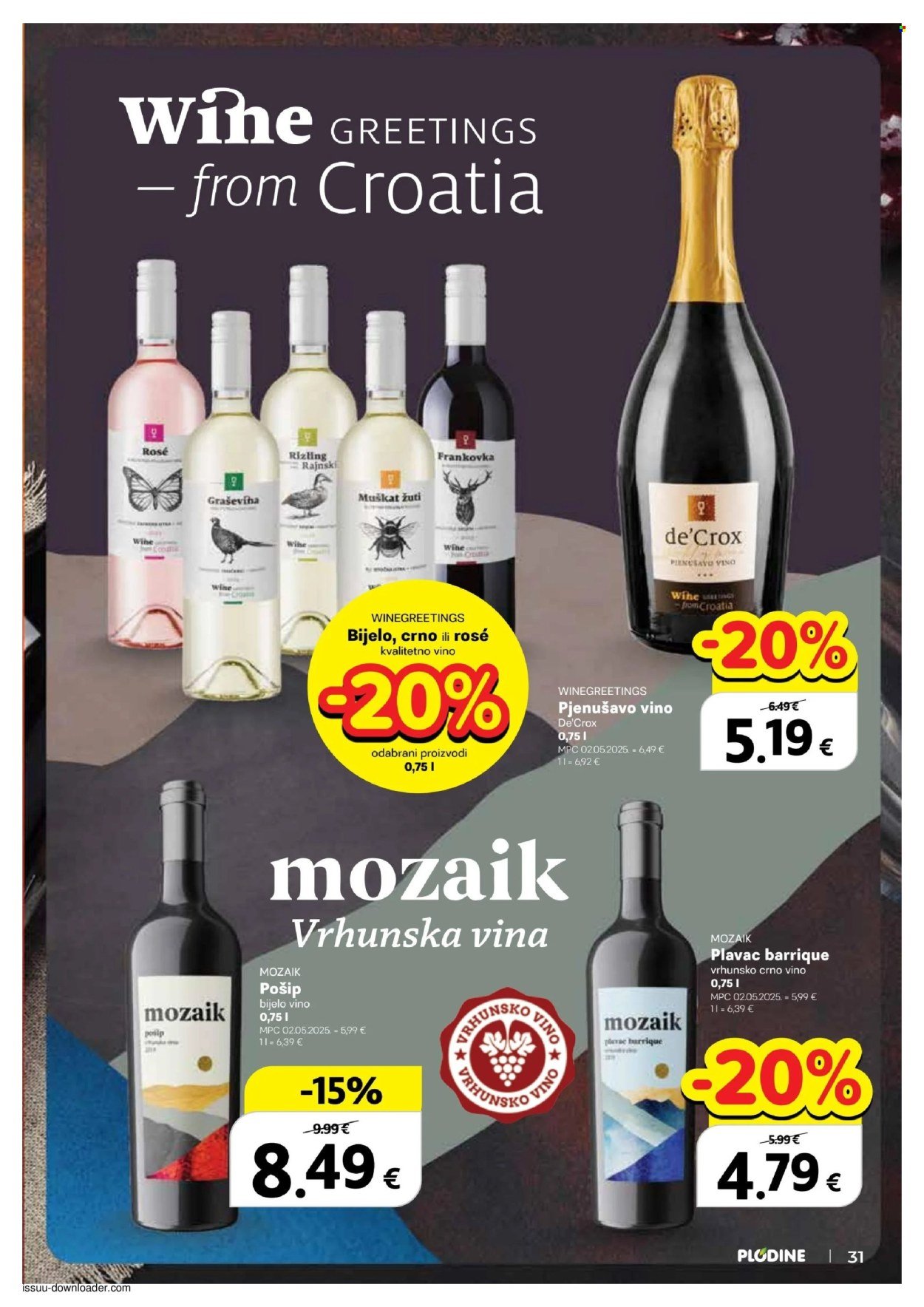 PLODINE katalog - Vinki putopis