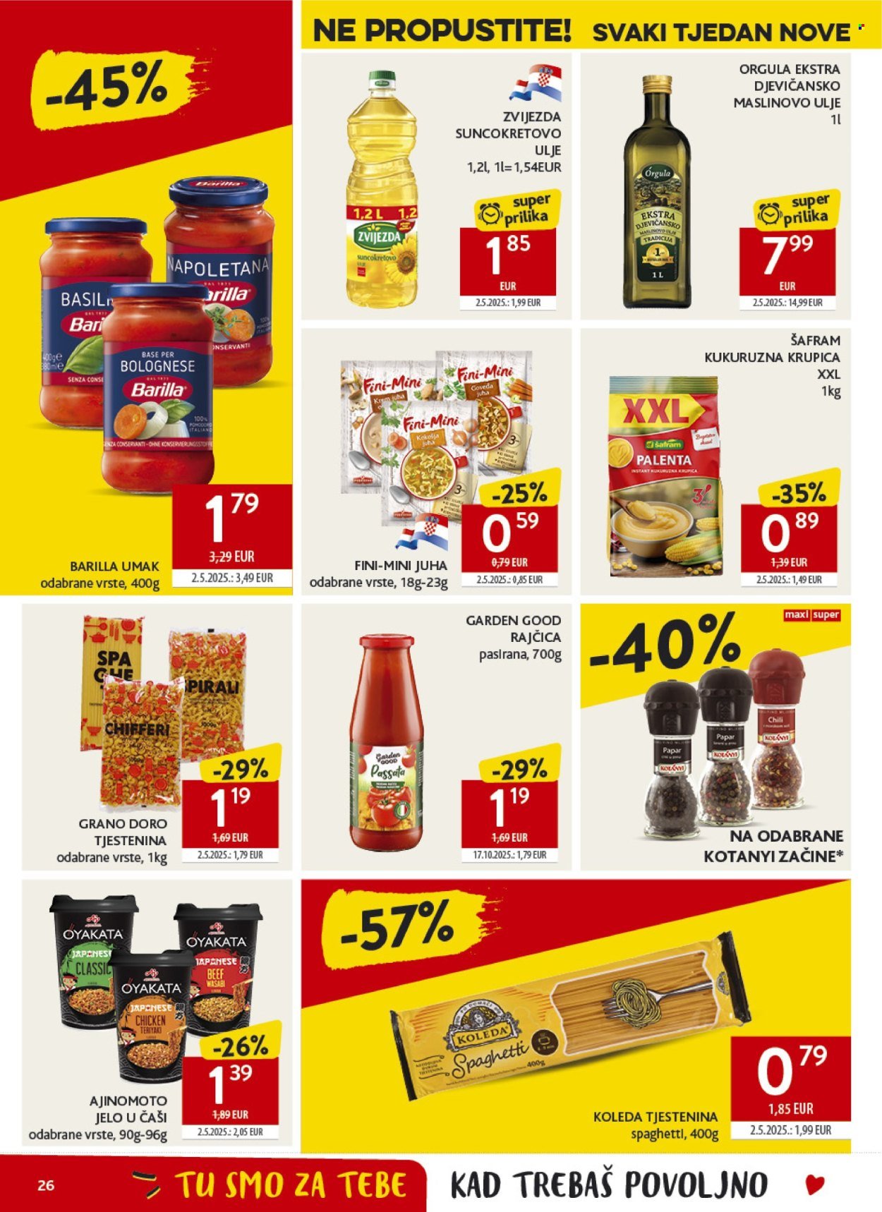 KONZUM katalog - Od srijede 22.04.2026.