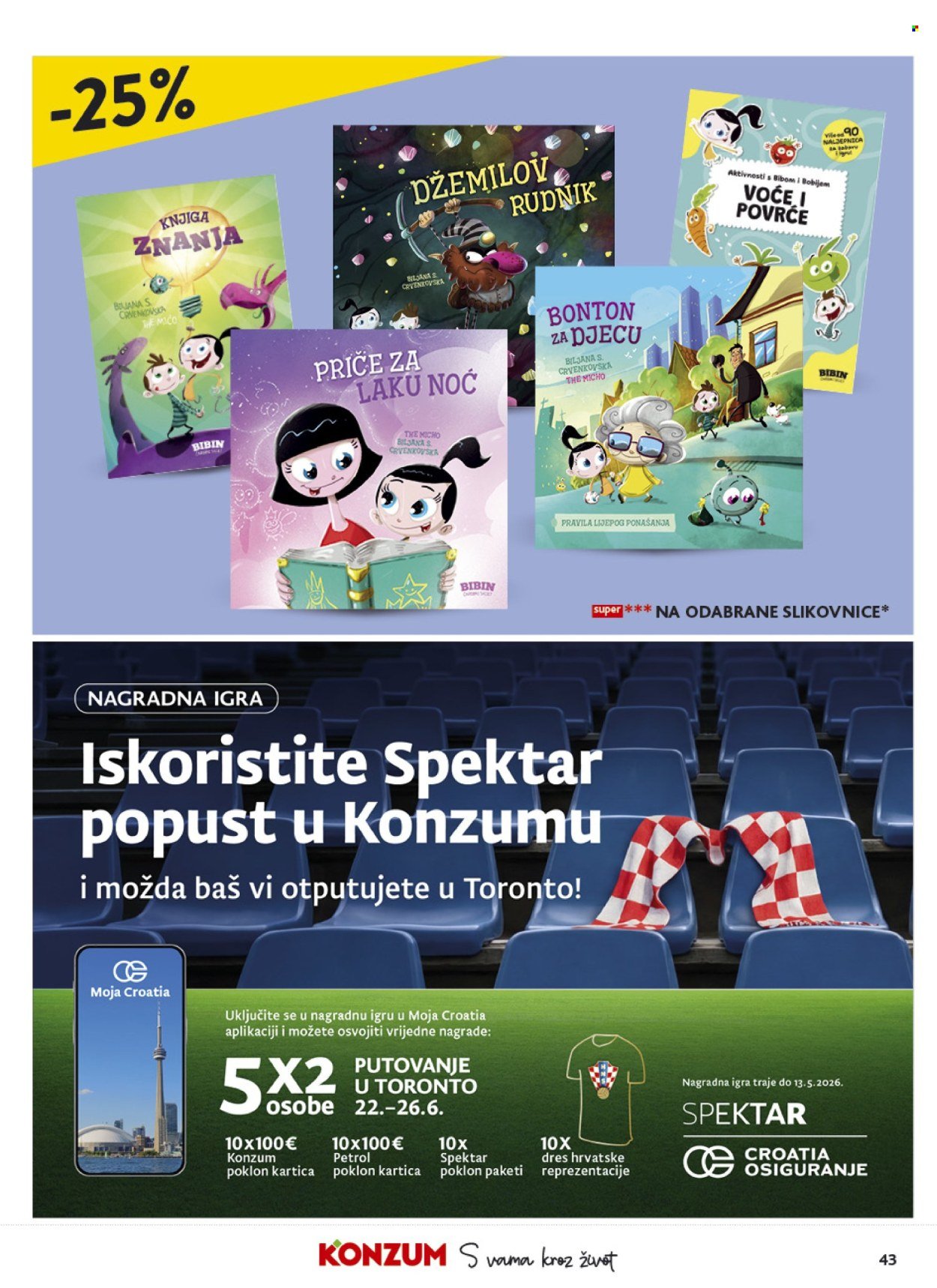 KONZUM katalog - Od srijede 22.04.2026.