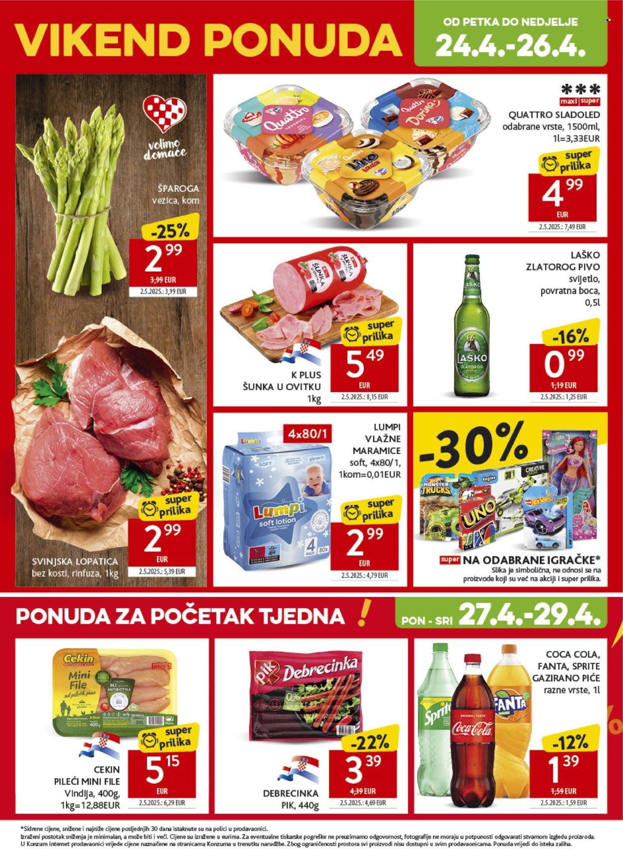 KONZUM katalog - Od srijede 22.04.2026.