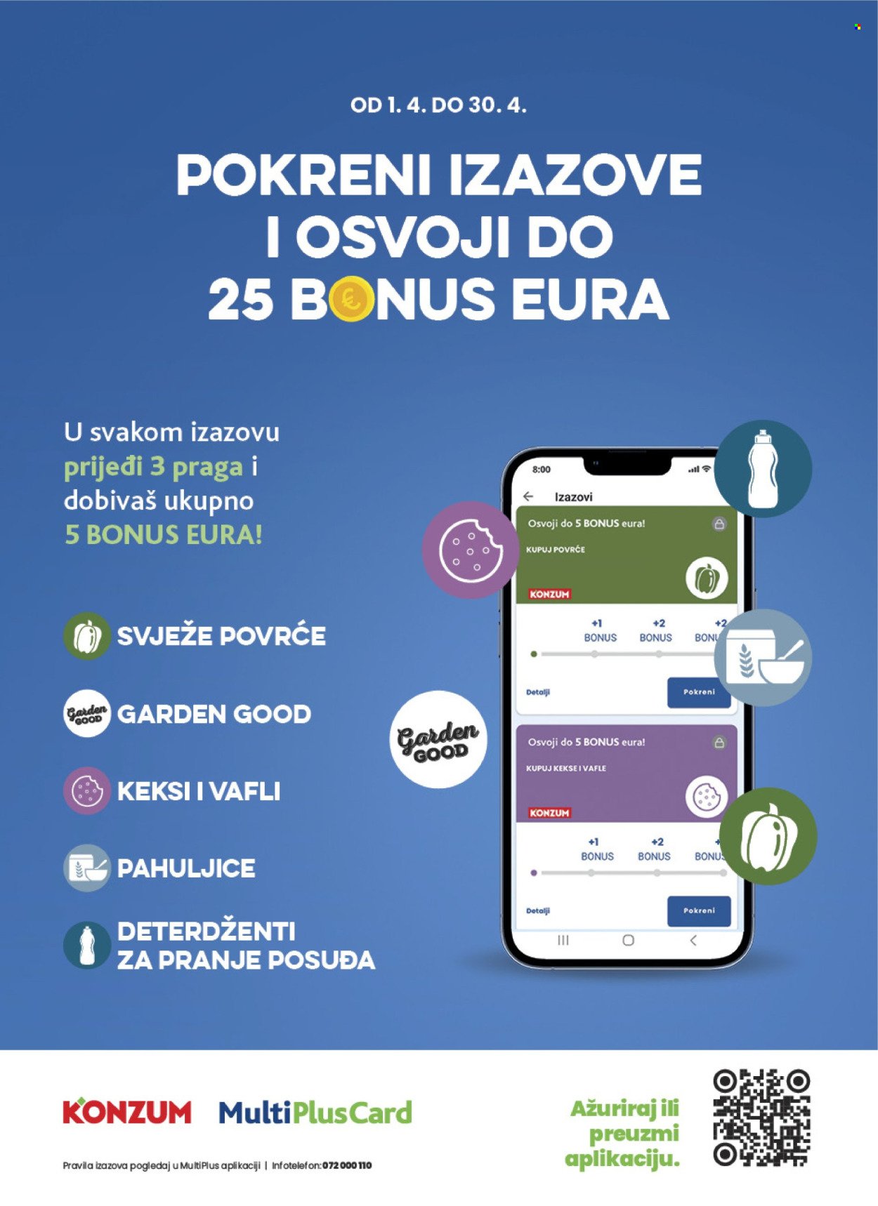 KONZUM katalog - Od srijede 22.04.2026.