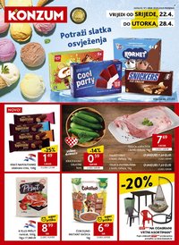 KONZUM katalog - Od srijede 22.04.2026.