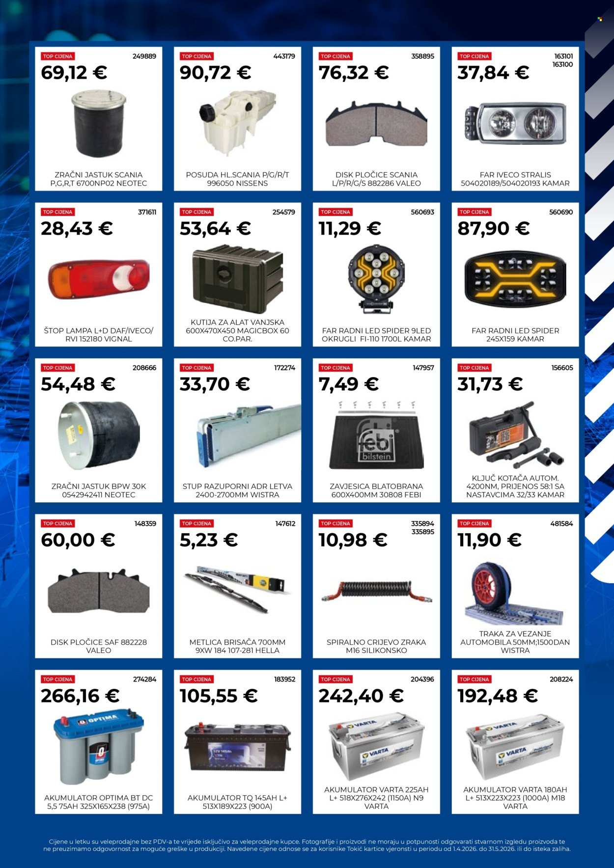 TOKIĆ katalog - Proljetna top ponuda – gospodarska vozila