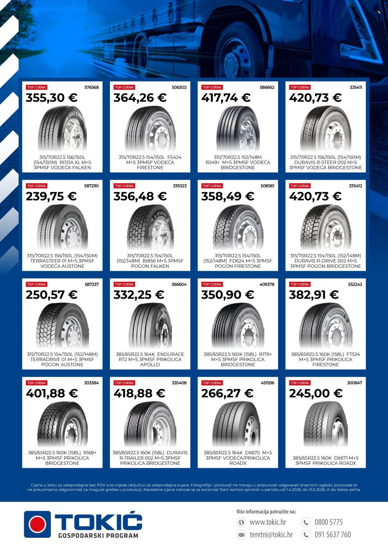 TOKIĆ katalog - Proljetna top ponuda – gospodarska vozila