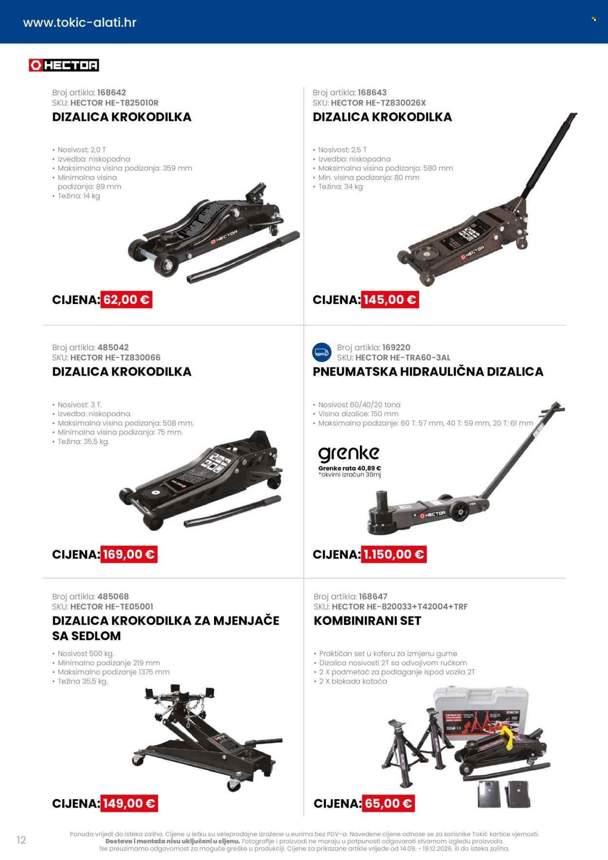TOKIĆ katalog - Akcija alata i servisne opreme