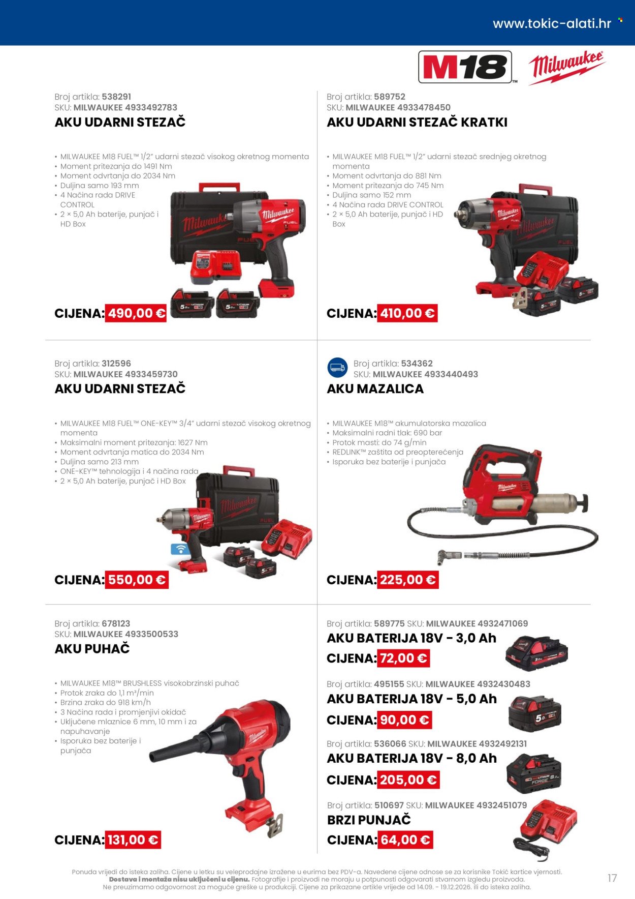 TOKIĆ katalog - Akcija alata i servisne opreme