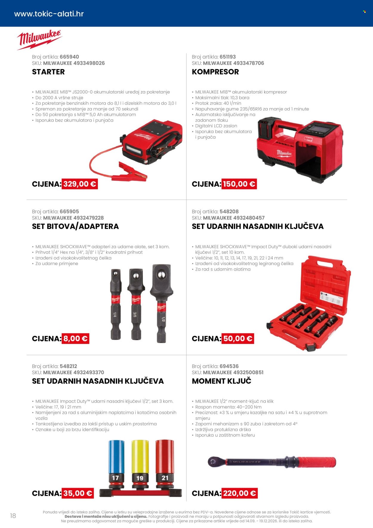 TOKIĆ katalog - Akcija alata i servisne opreme