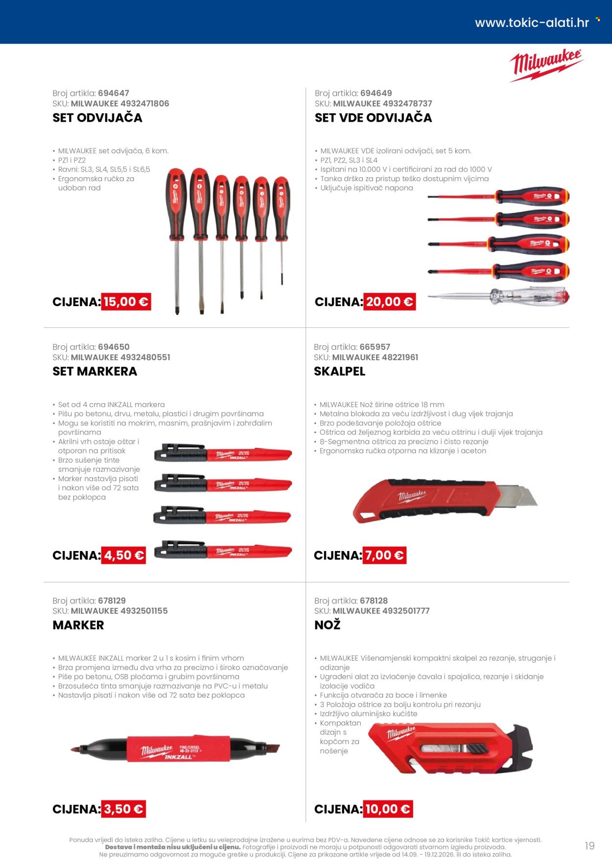 TOKIĆ katalog - Akcija alata i servisne opreme