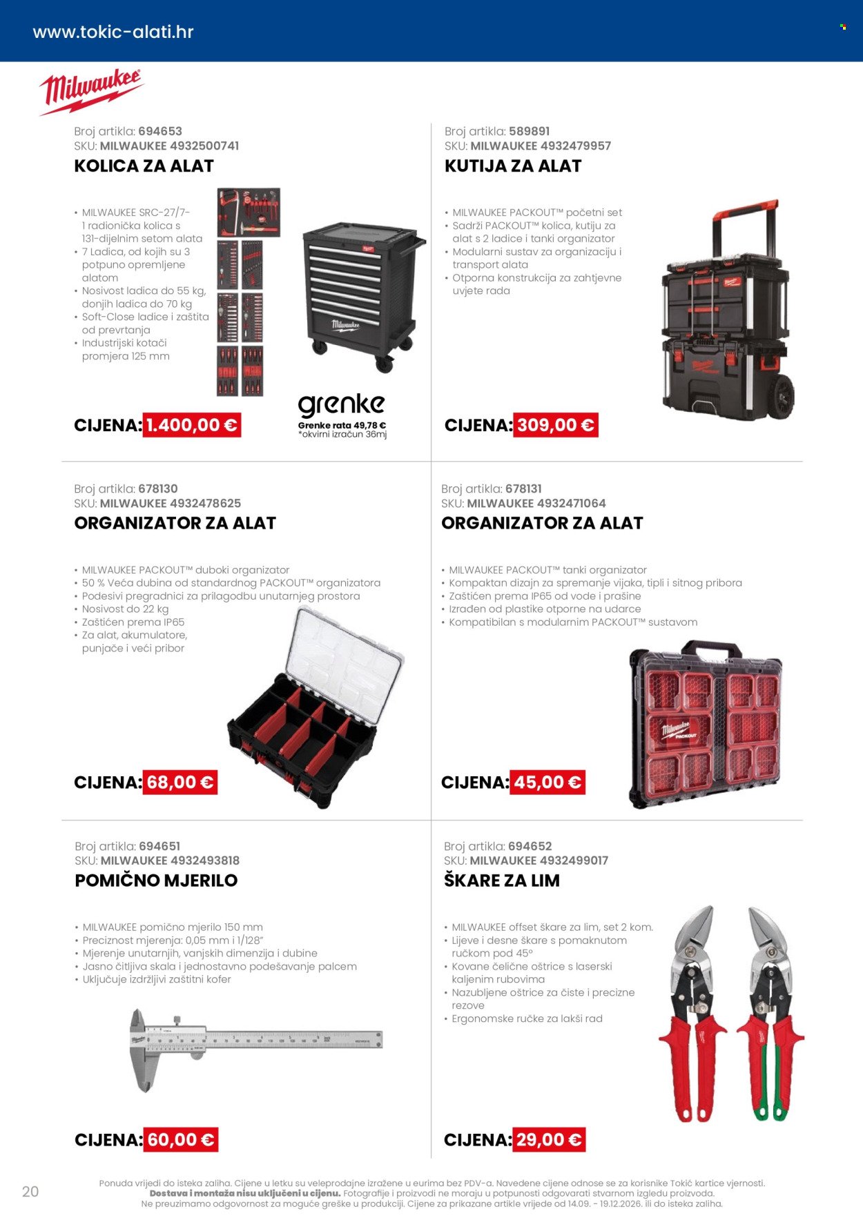 TOKIĆ katalog - Akcija alata i servisne opreme