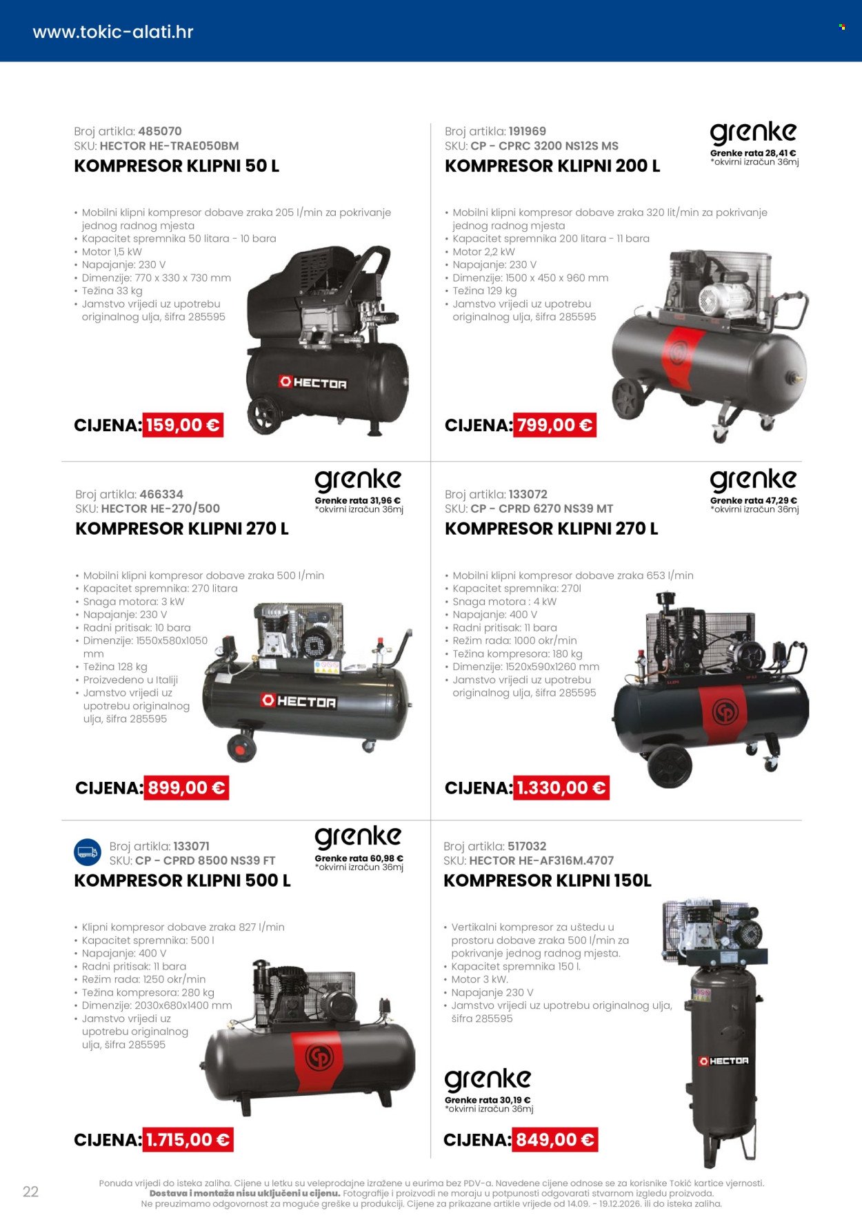 TOKIĆ katalog - Akcija alata i servisne opreme