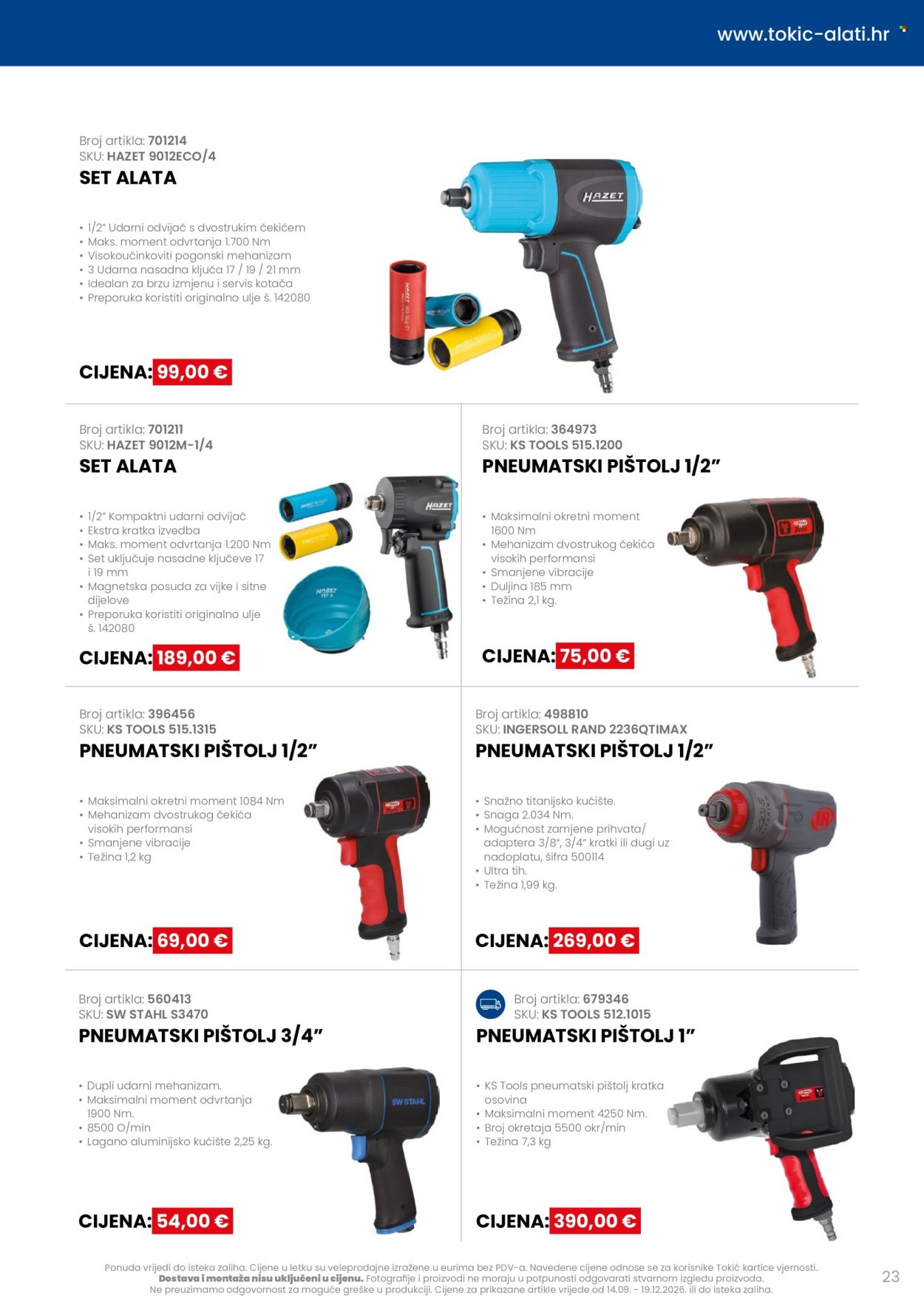 TOKIĆ katalog - Akcija alata i servisne opreme