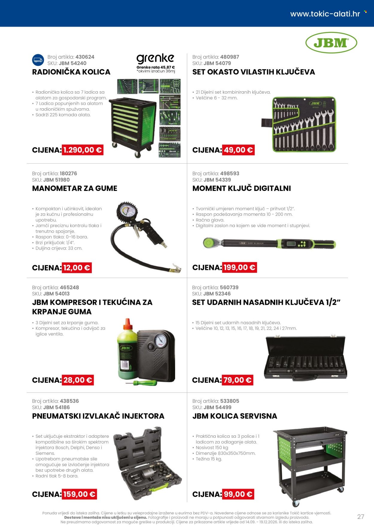 TOKIĆ katalog - Akcija alata i servisne opreme