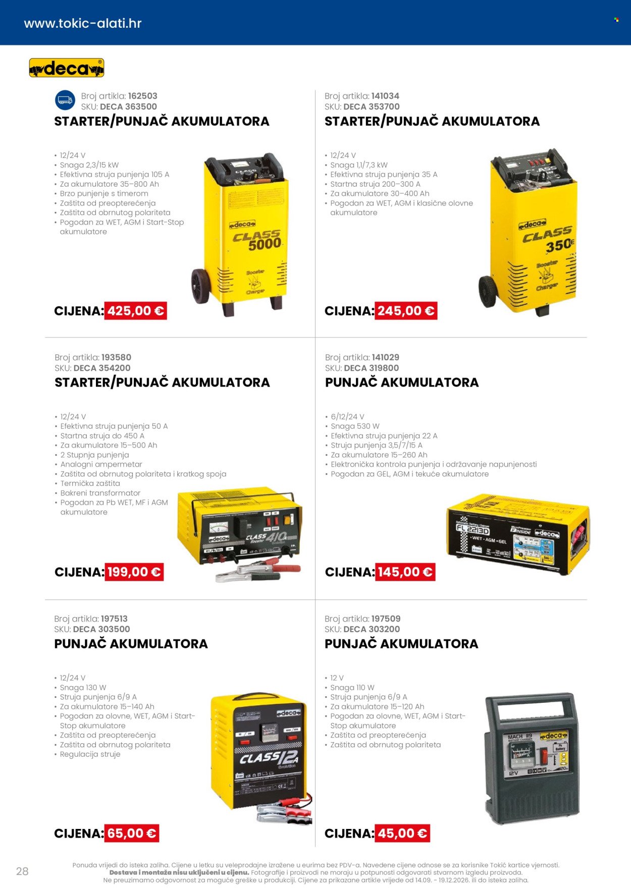 TOKIĆ katalog - Akcija alata i servisne opreme