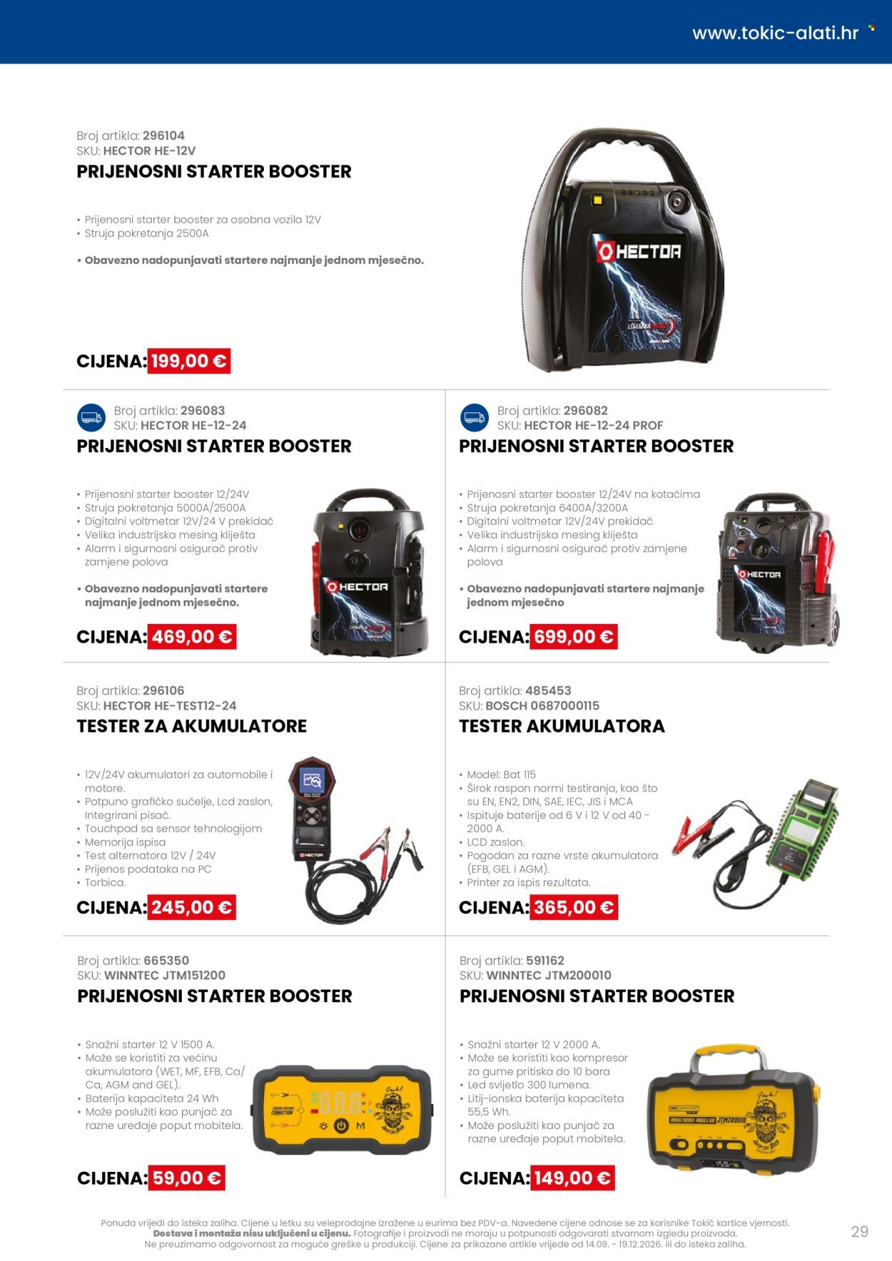 TOKIĆ katalog - Akcija alata i servisne opreme