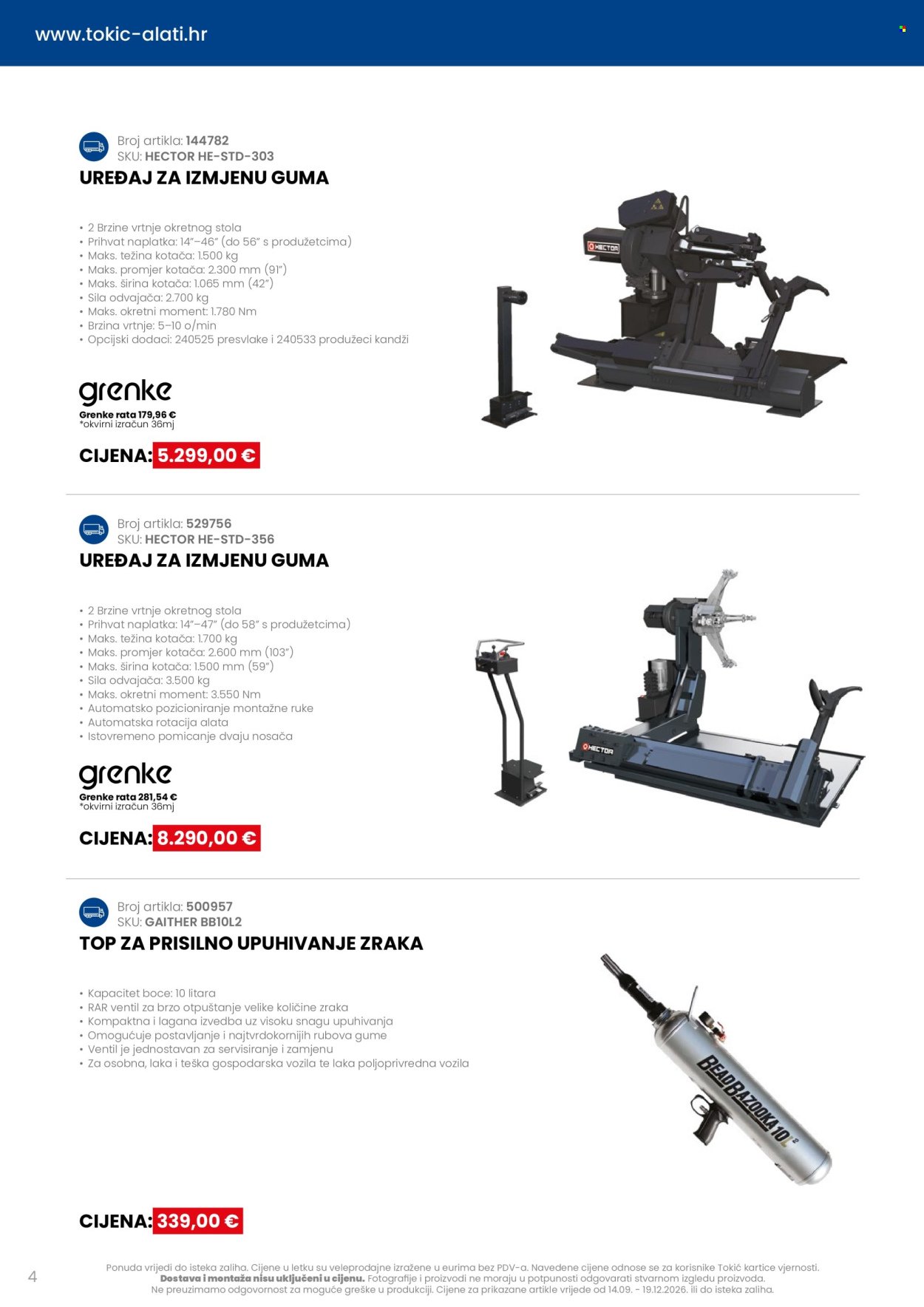TOKIĆ katalog - Akcija alata i servisne opreme