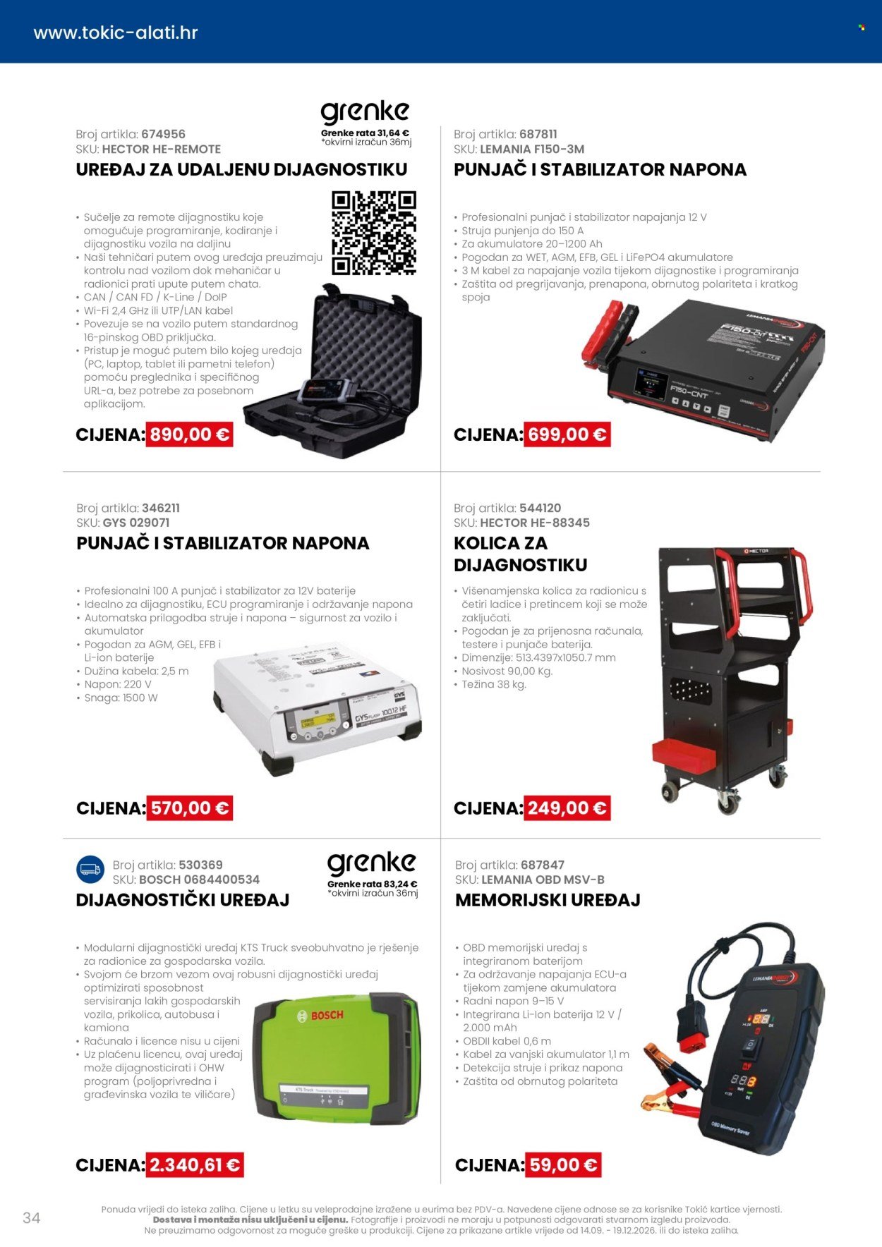 TOKIĆ katalog - Akcija alata i servisne opreme