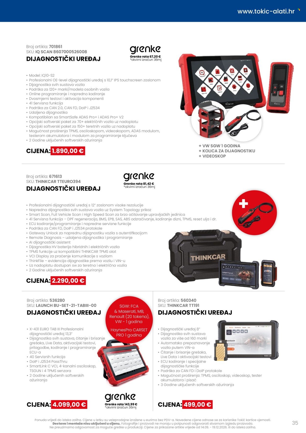TOKIĆ katalog - Akcija alata i servisne opreme