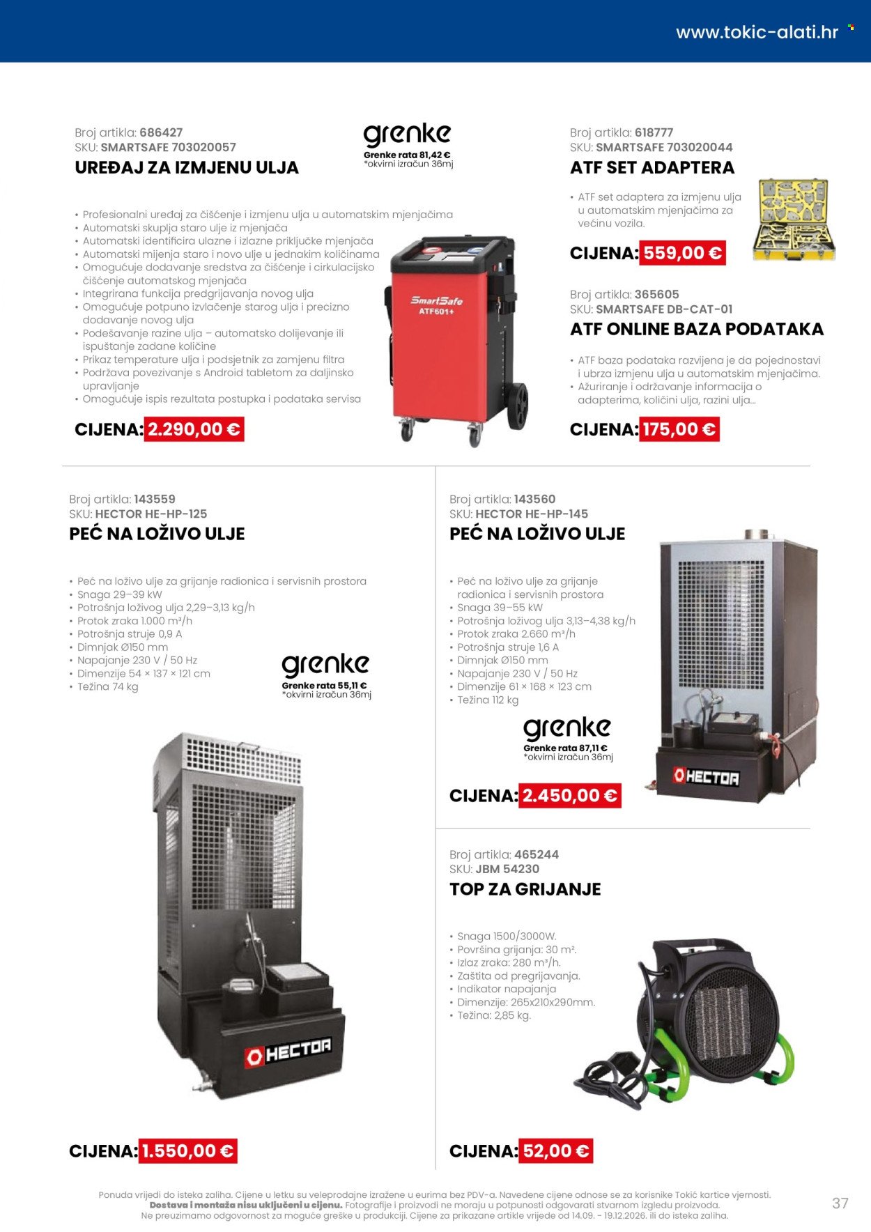 TOKIĆ katalog - Akcija alata i servisne opreme