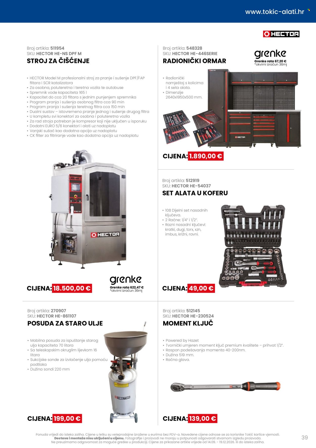 TOKIĆ katalog - Akcija alata i servisne opreme