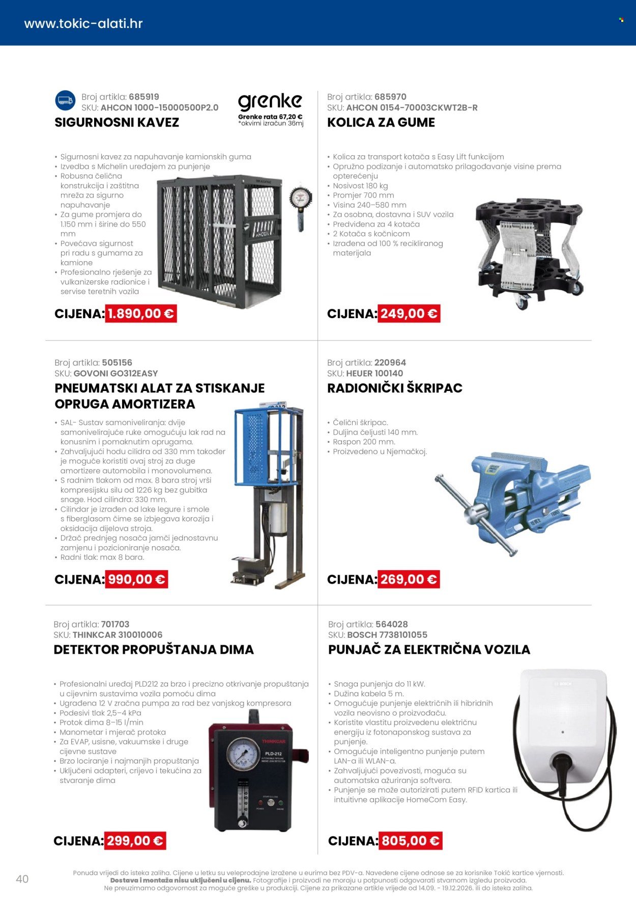 TOKIĆ katalog - Akcija alata i servisne opreme