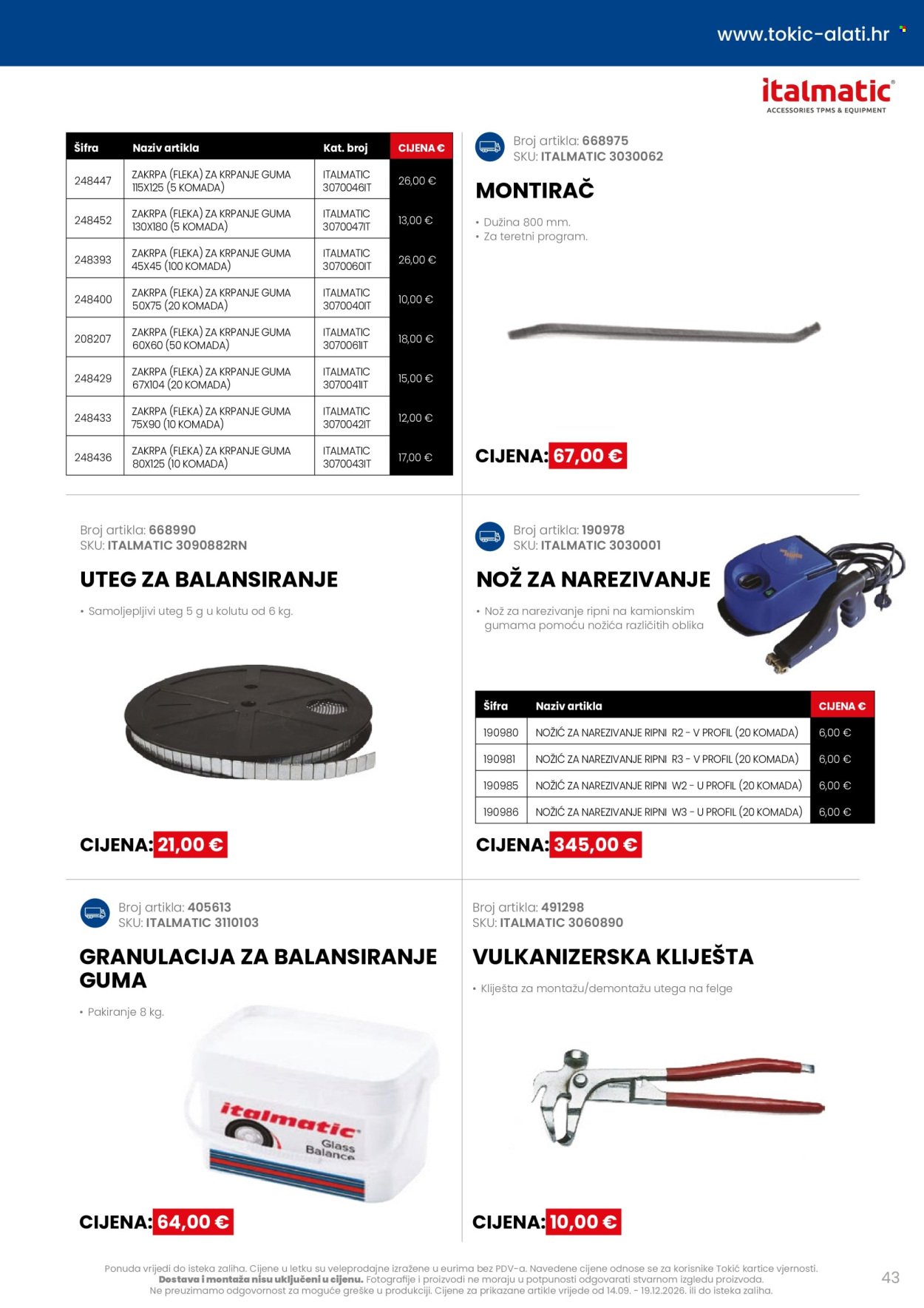 TOKIĆ katalog - Akcija alata i servisne opreme