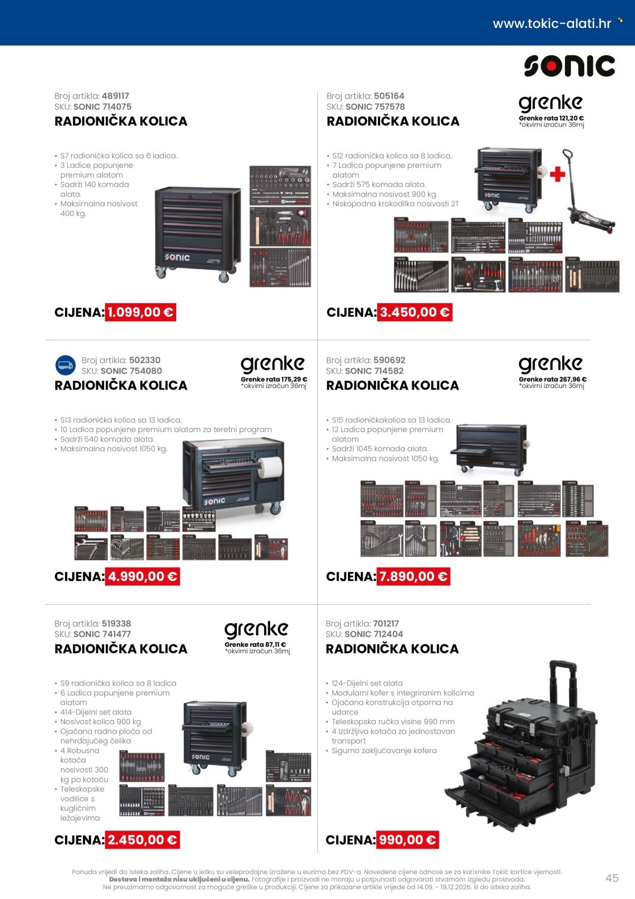 TOKIĆ katalog - Akcija alata i servisne opreme