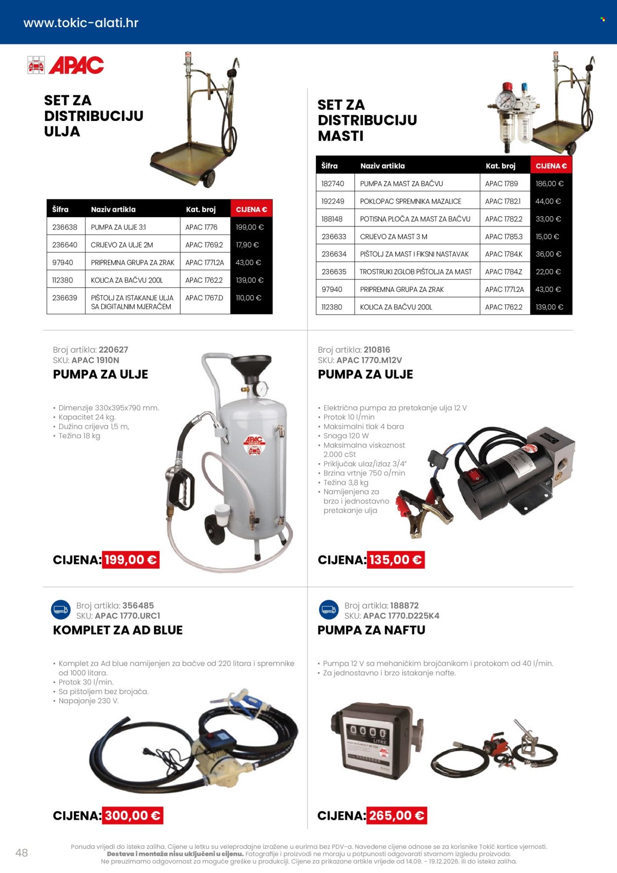 TOKIĆ katalog - Akcija alata i servisne opreme
