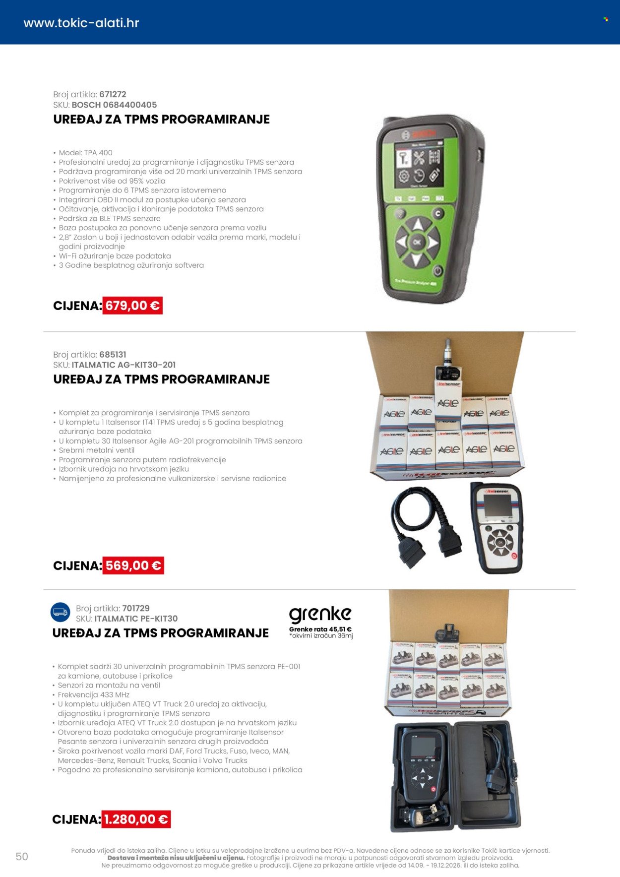 TOKIĆ katalog - Akcija alata i servisne opreme