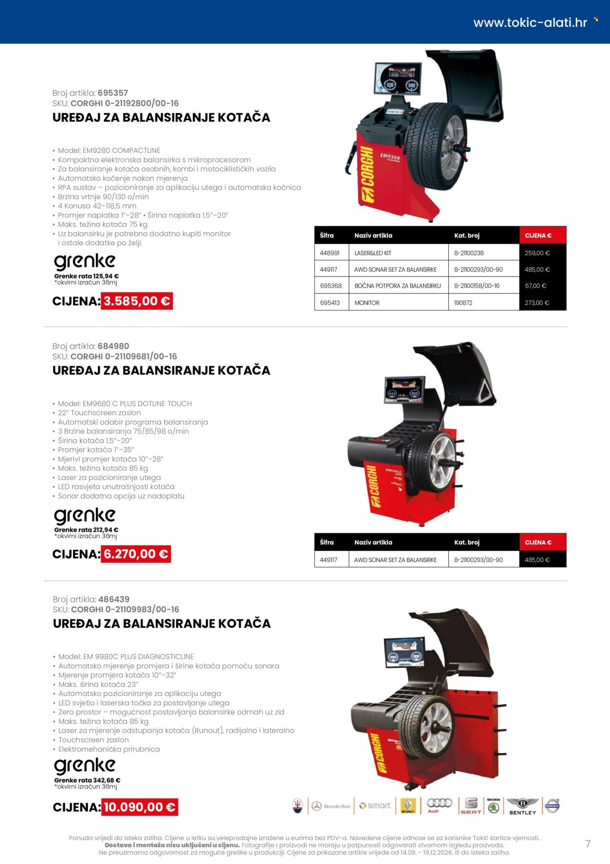 TOKIĆ katalog - Akcija alata i servisne opreme