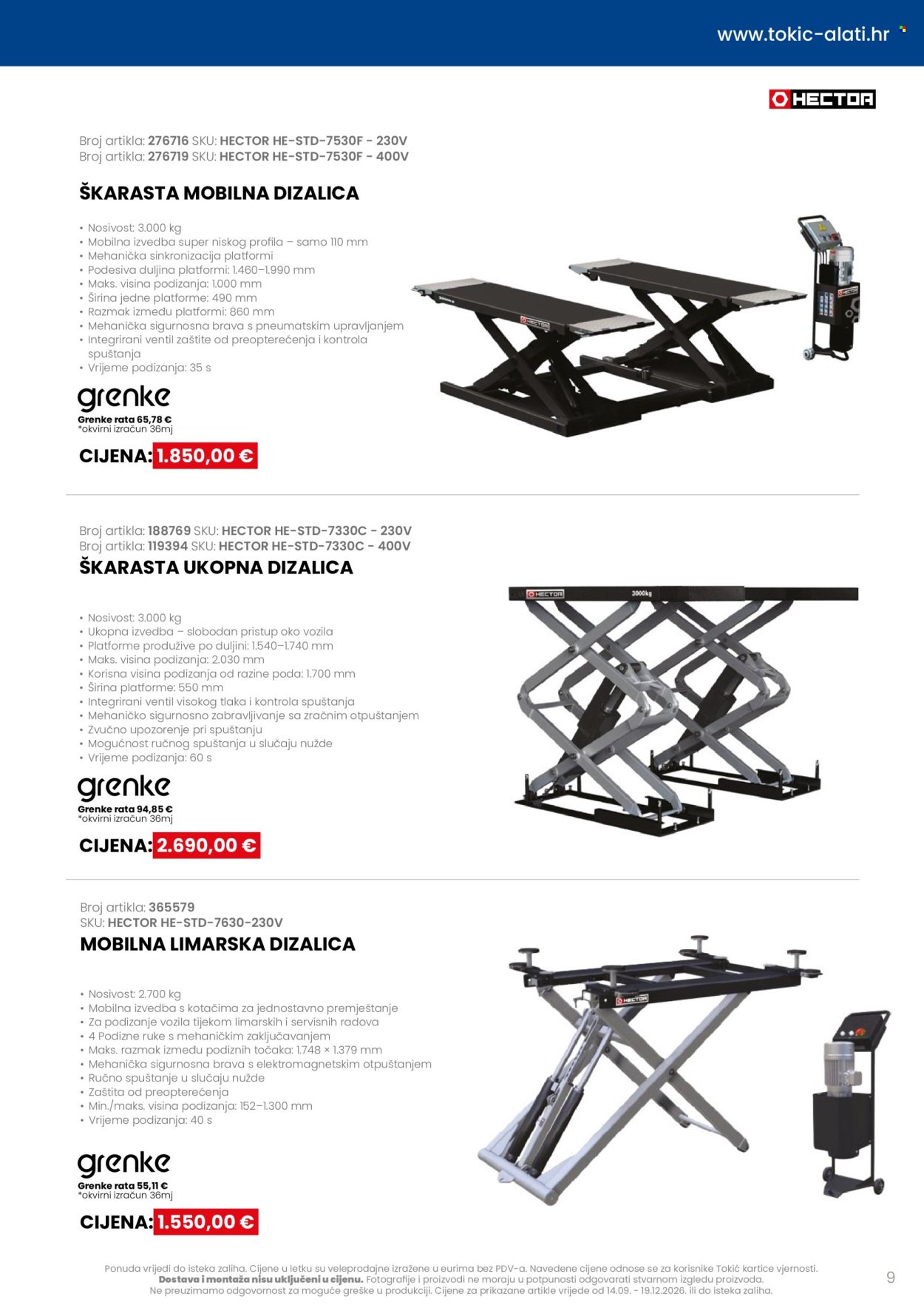 TOKIĆ katalog - Akcija alata i servisne opreme