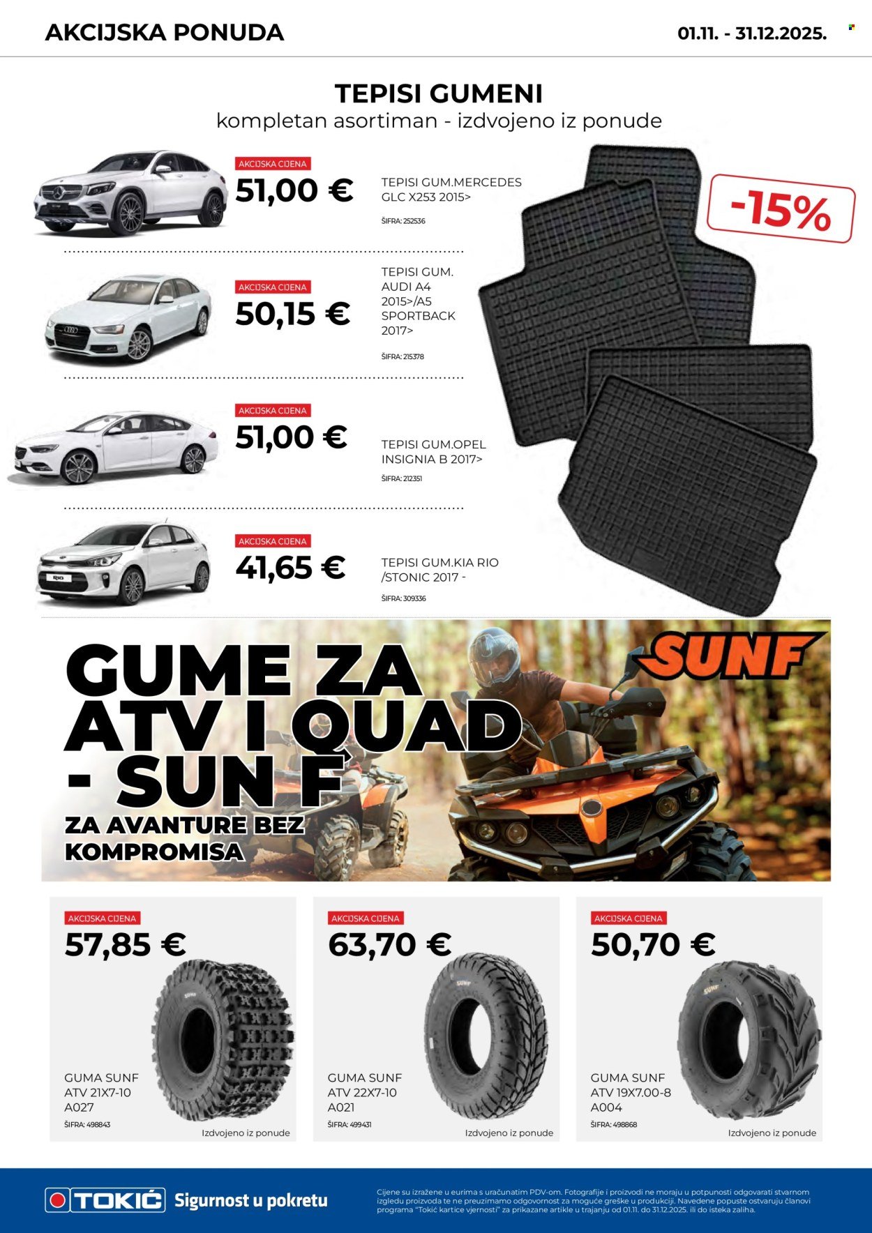 TOKIĆ katalog - Akcijski letak studeni/prosinac 2025